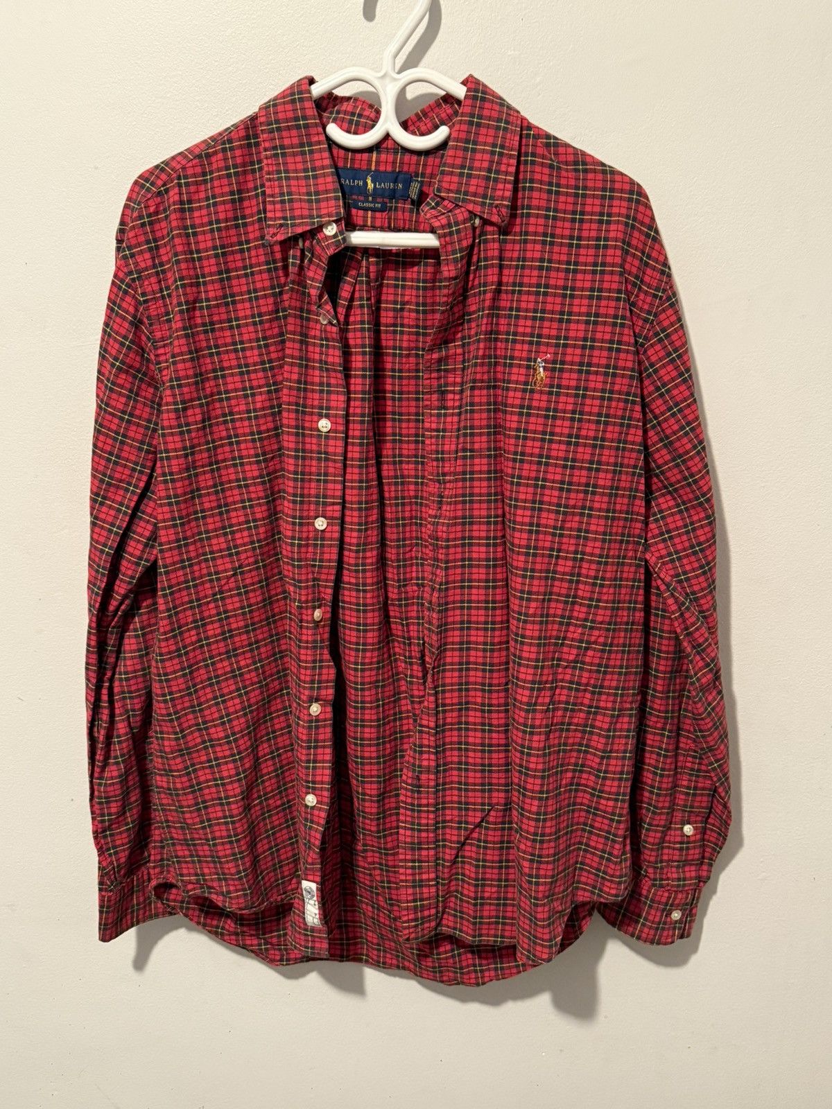 Polo Ralph Lauren Vintage Polo Ralph Lauren Flannel Size US L / EU 52-54 / 3 - 1 Thumbnail