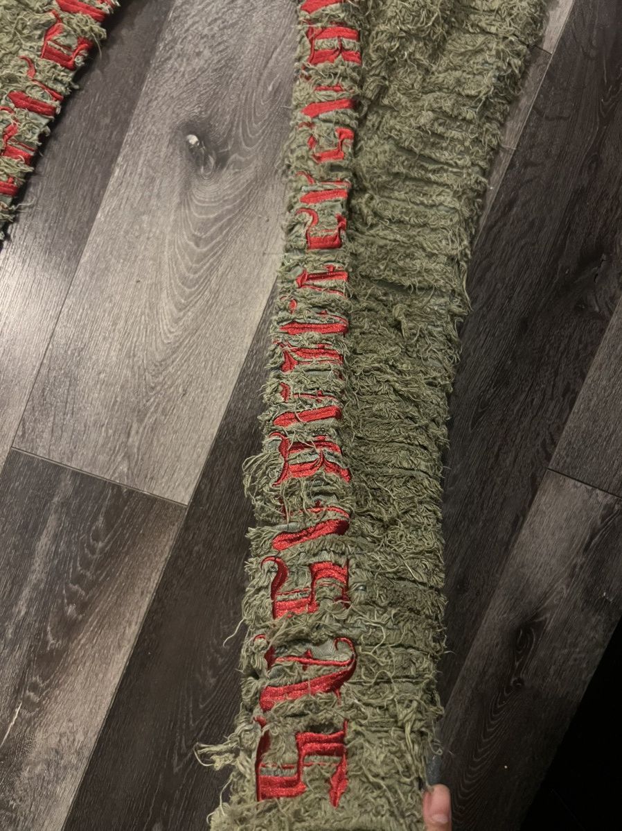 Valabasas Valabasas green “furry” Jean Size US 34 / EU 50 - 3 Thumbnail