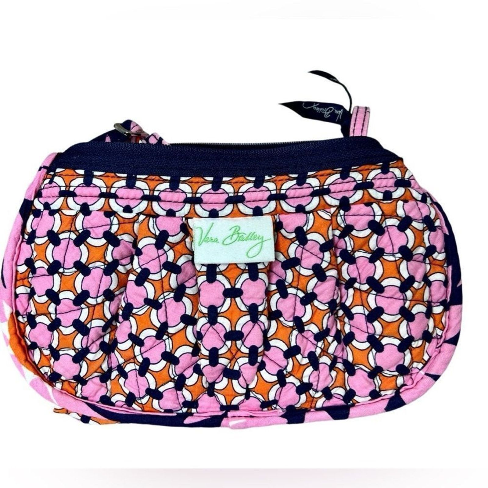 Vera Bradley Vera Bradley Quilted "Loves Me" Mini Crossbody Handbag Pink Size ONE SIZE - 8 Thumbnail