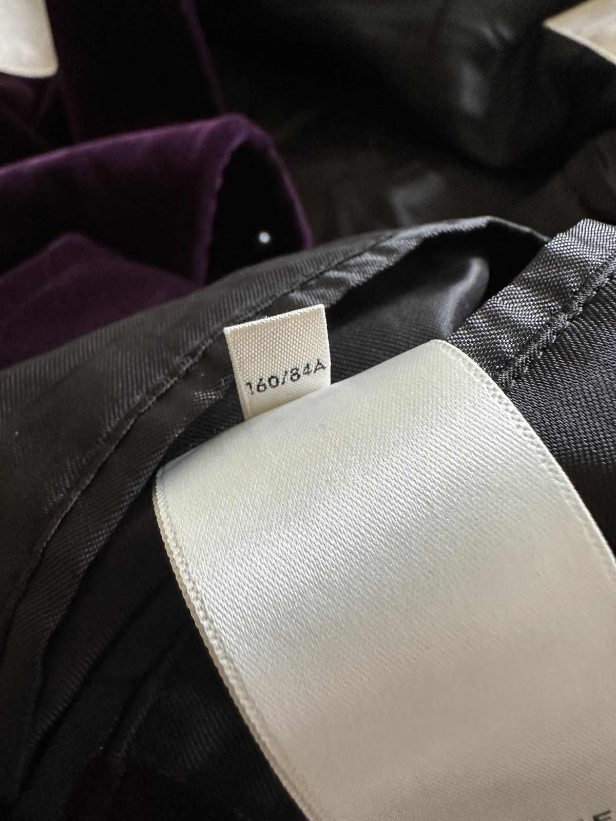 Celine Grail FW20 Celine purple velvet teddy jacket 46 Size US S / EU 44-46 / 1 - 23 Thumbnail