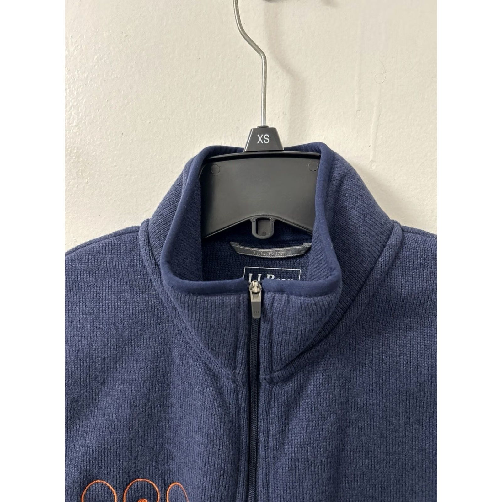 Vintage LL Bean Vest Womens Small Navy Blue Full Zip Pockets Fleece Lightweight Casual Winter Bodywarmer Size S / US 4 / IT 40 - 5 Thumbnail