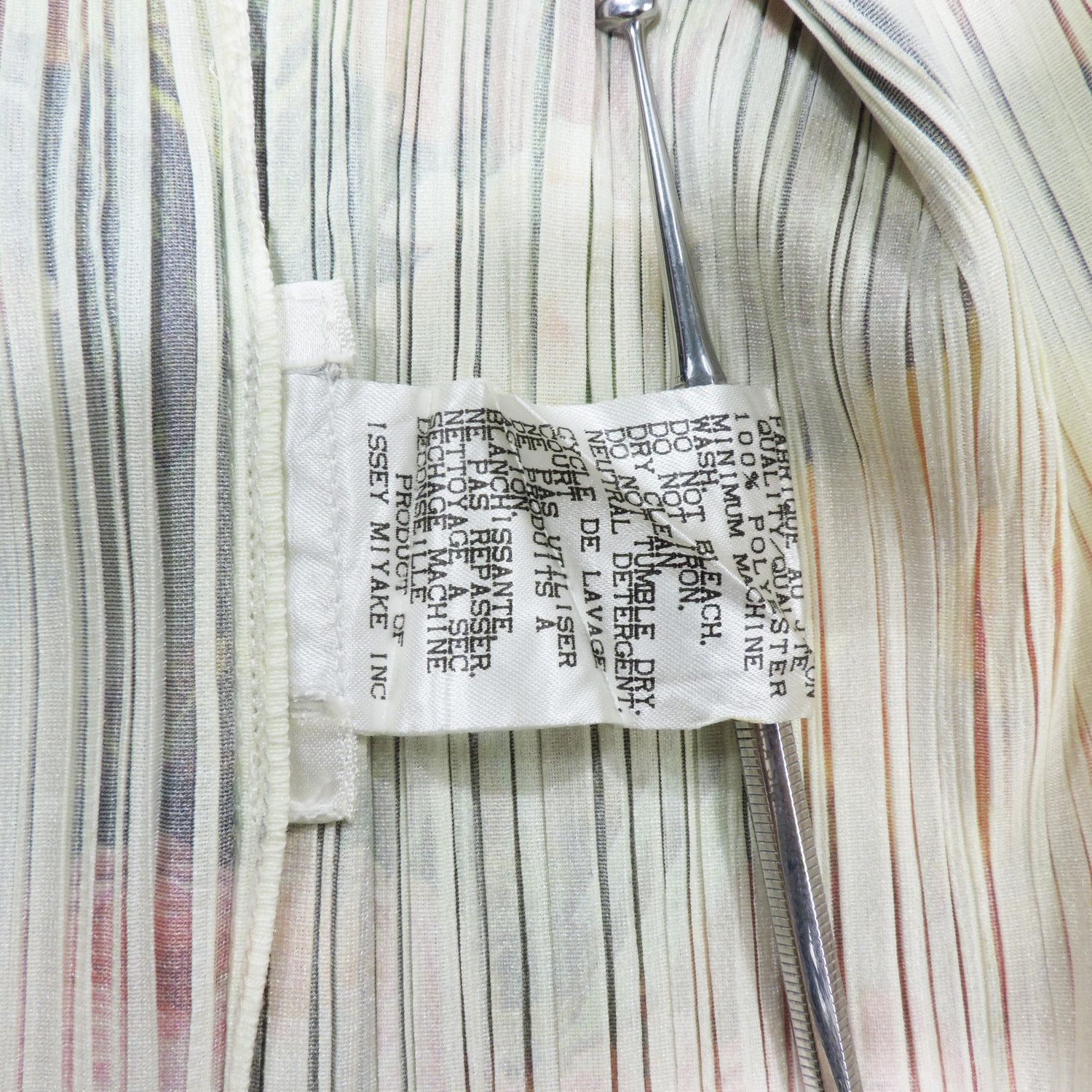Issey Miyake 90’S ISSEY MIYAKE PLEATS PLEASE FLORAL TANK TOP VEST SHIRT Size L / US 10 / IT 46 - 4 Thumbnail
