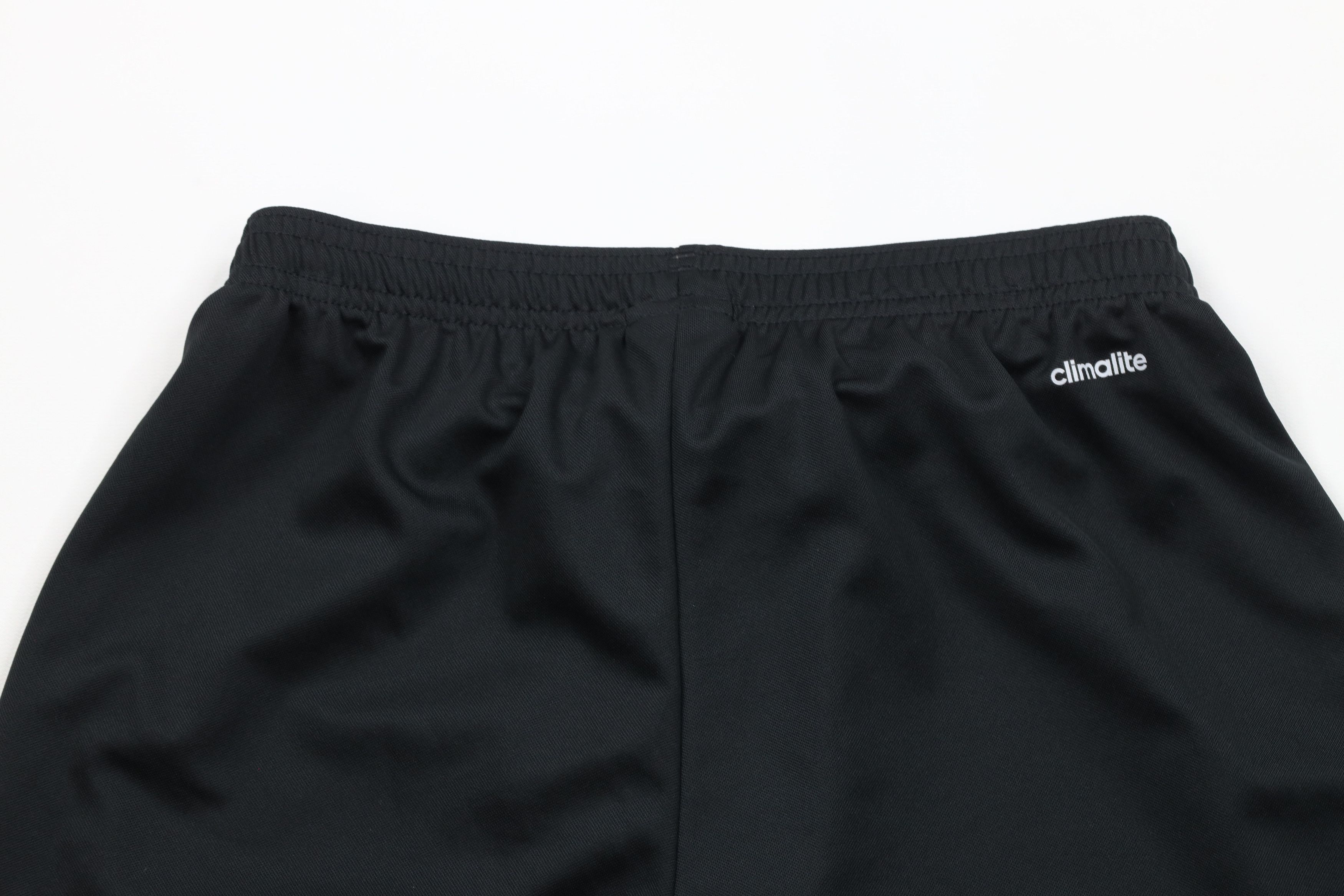 Adidas × Vintage Vintage Adidas Spell Out Running Jogging Soccer Shorts Black Size US 32 / EU 48 - 10 Thumbnail