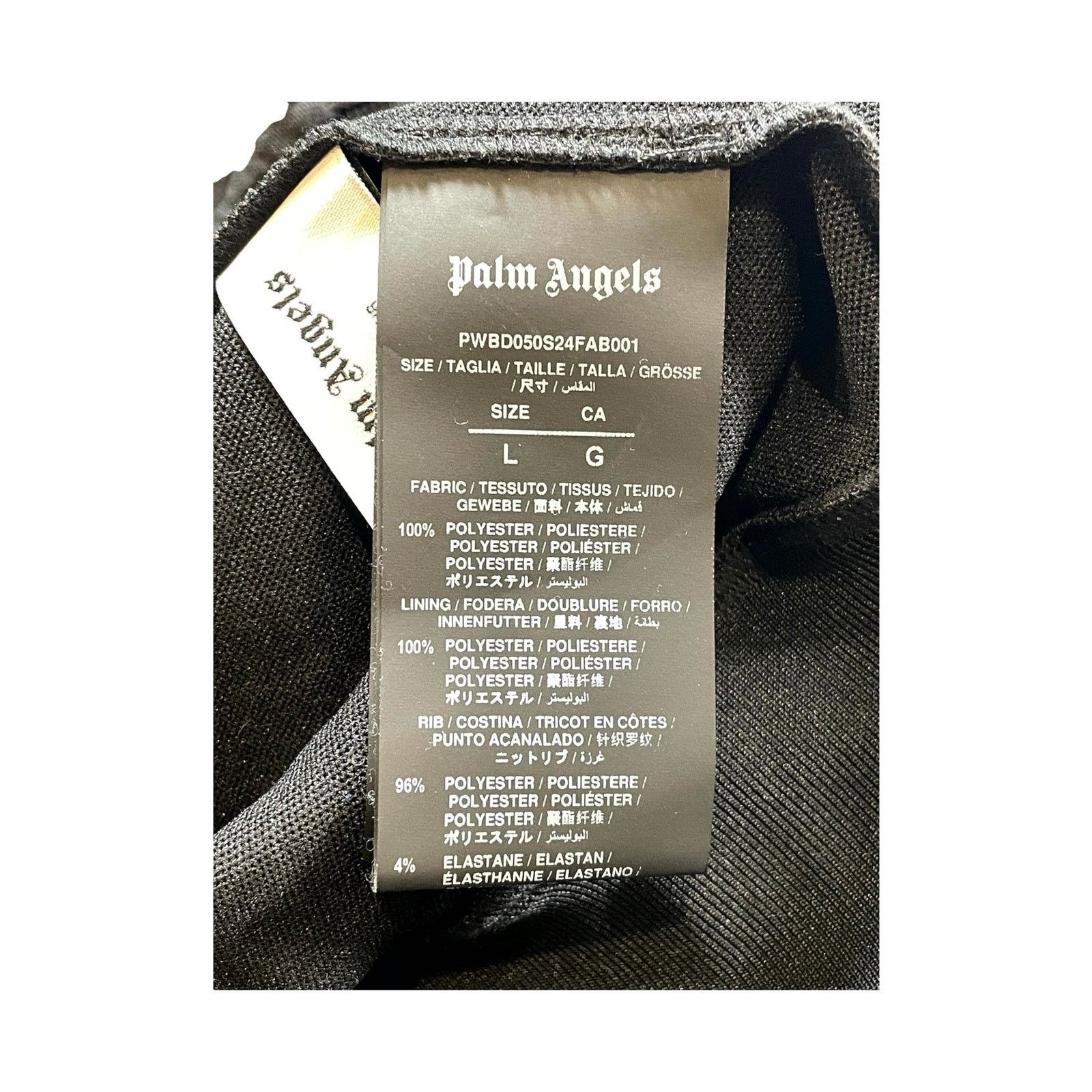 Palm Angels Palm Angels Black & Cream Tracksuit Size US L / EU 52-54 / 3 - 6 Thumbnail