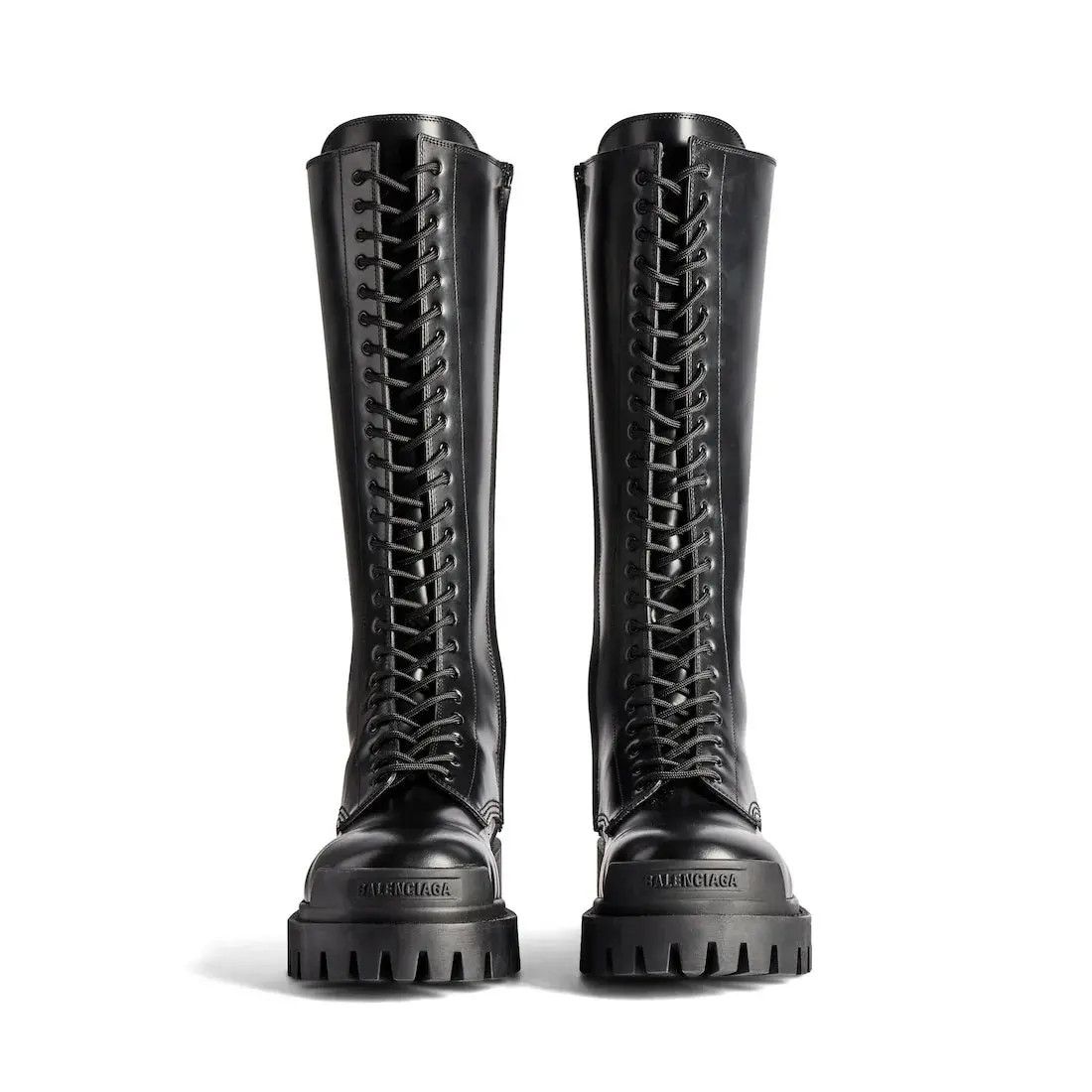 Balenciaga o1w1db10526 Strike Boots In Black Size US 10 / IT 40 - 3 Thumbnail