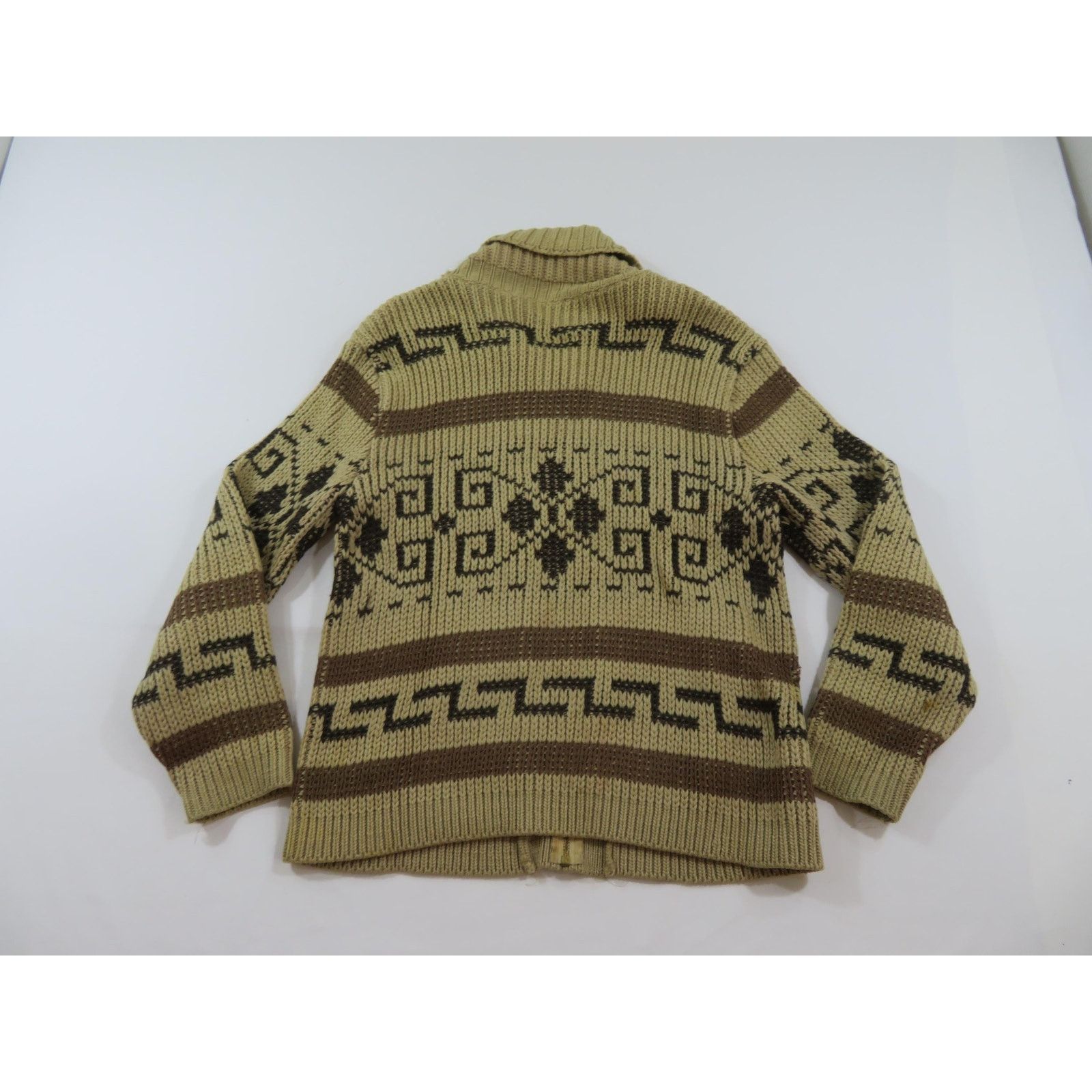 Pendleton Pendleton BIG LEBOWSKI Dude Sweater, Cowichan Beige M 1970s Size US M / EU 48-50 / 2 - 2 Thumbnail