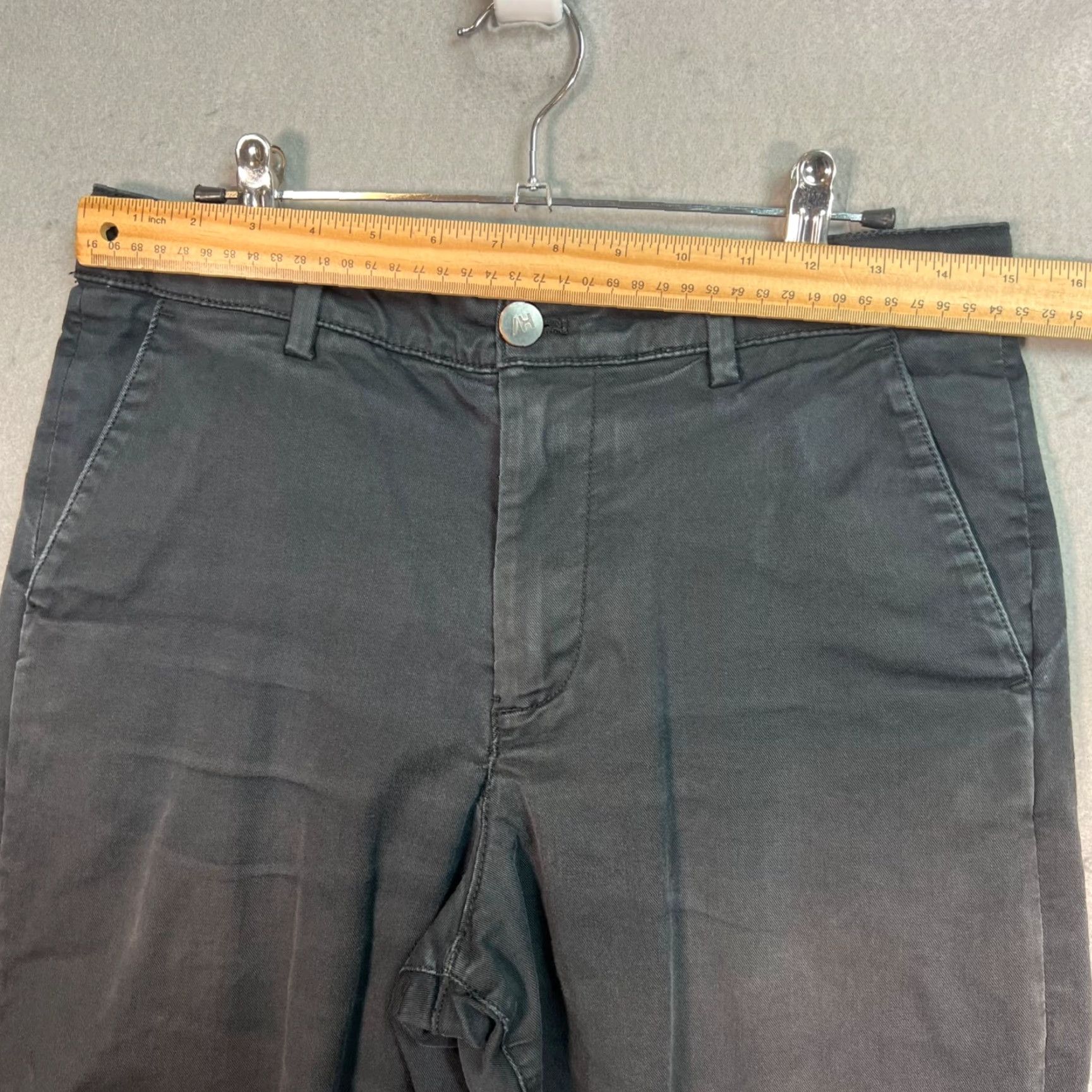 Selected Homme Selected Homme Mens Pants Adult 30 Black Slim Tapered Cotton Chino Casual Mens Size US 30 / EU 46 - 6 Thumbnail