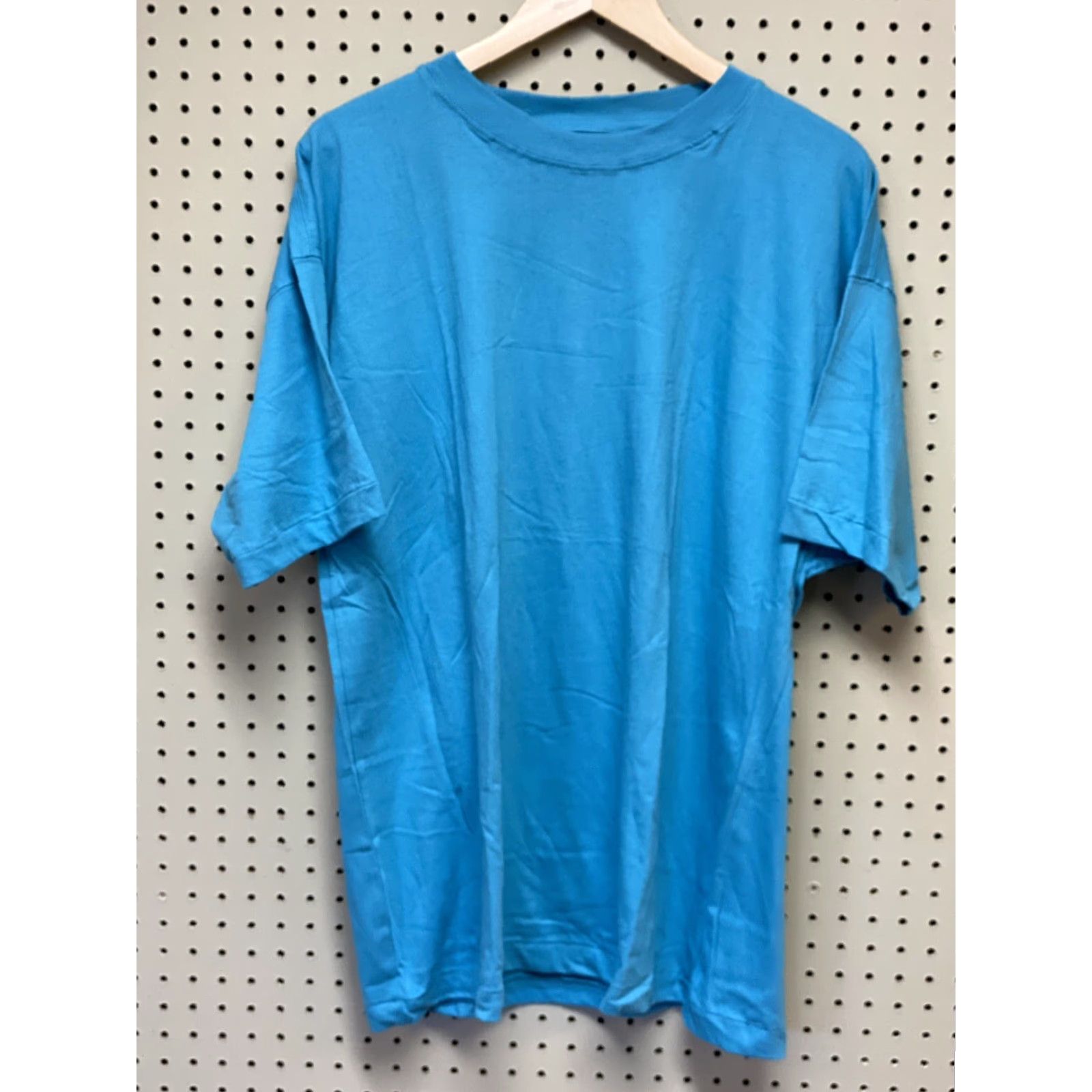 Vintage VINTAGE Cape Isle Knitters T-Shirt Shirt Men Small S Blue Cotton Crew Neck Short Sleeve Single Stitch Blank Womens? No, Mens Size US S / EU 44-46 / 1 - 2 Thumbnail