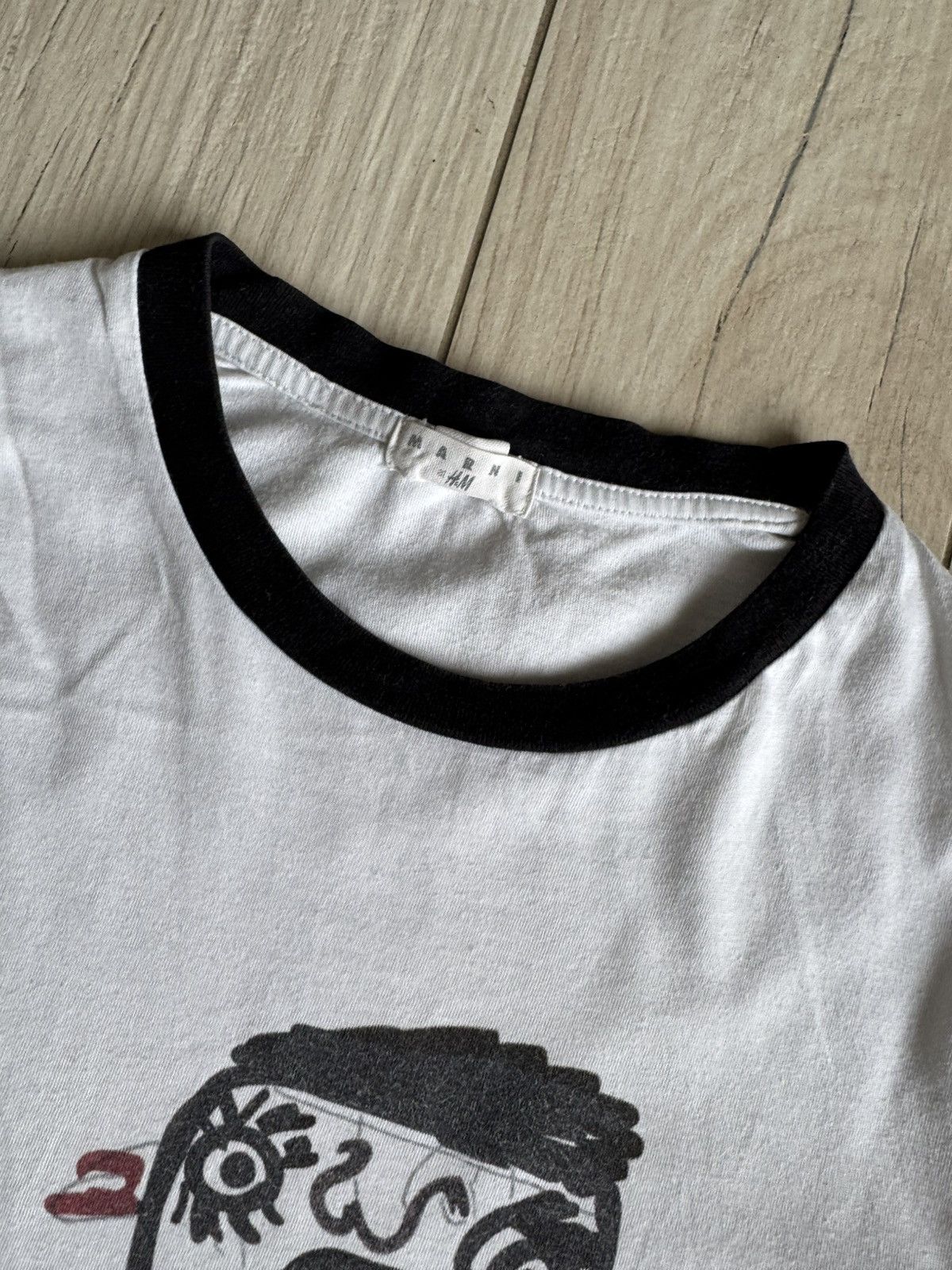 Marni FW12 Marni X H&M Abstract Printed T-Shirt Size US L / EU 52-54 / 3 - 4 Thumbnail