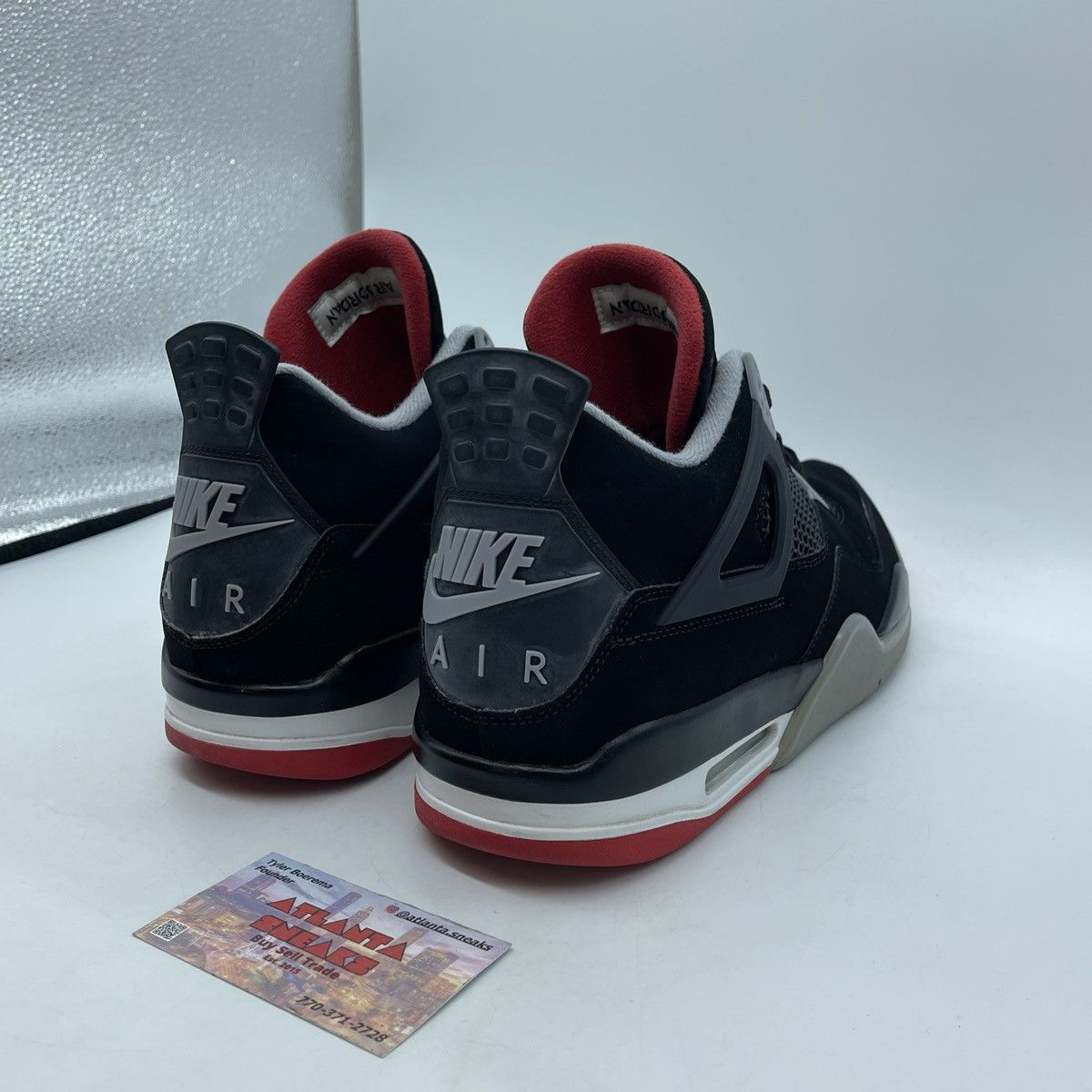 Jordan Brand Air Jordan 4 bred Size US 11 / EU 44 - 5 Thumbnail