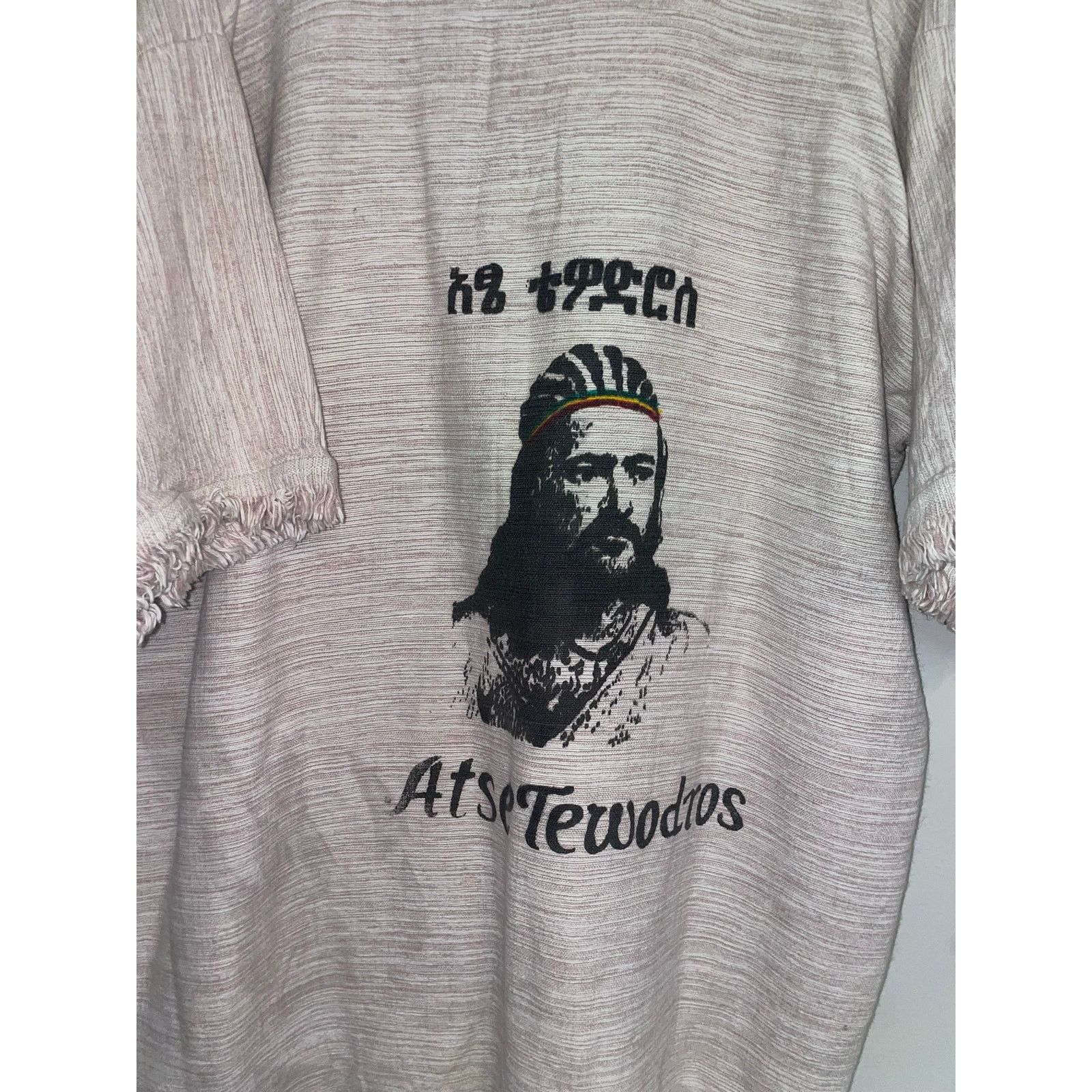 Vintage Emperor Tewodros Atse Ethopian Graphic Shirt Top Vintage XL Size US XL / EU 56 / 4 - 8 Thumbnail