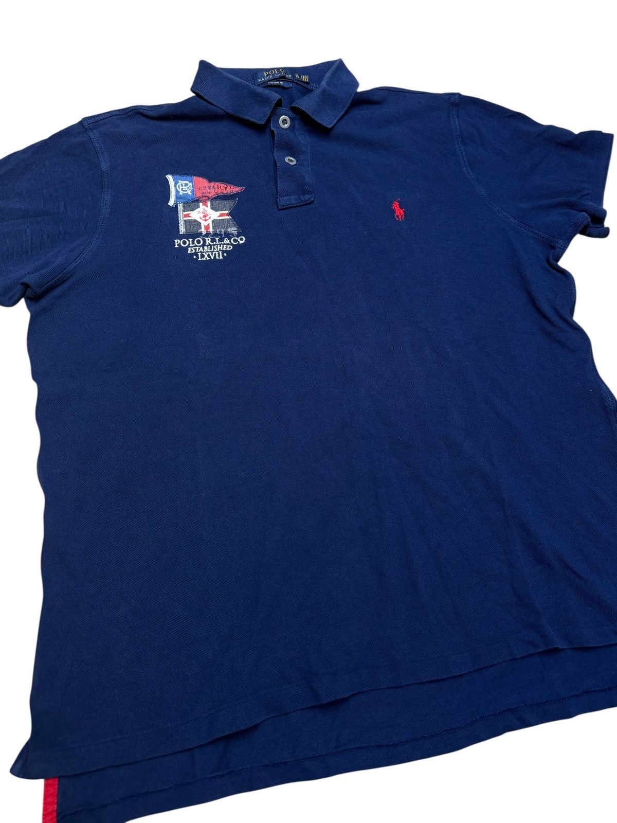 Polo Ralph Lauren Polo Ralph Lauren American flag vintage rare rap style Size US XL / EU 56 / 4 - 2 Thumbnail