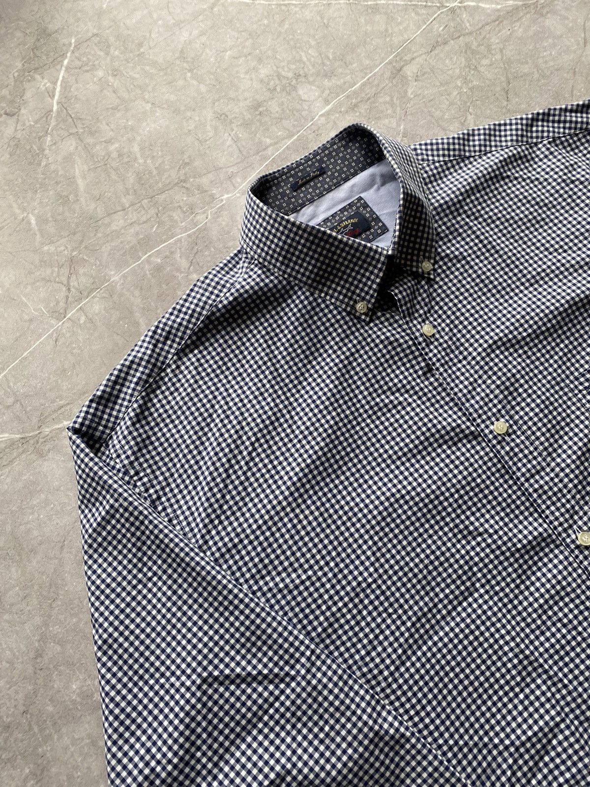Paul & Shark Paul & Shark Yachting Geometric Shirt Button Made in Italy Size US XXL / EU 58 / 5 - 3 Thumbnail