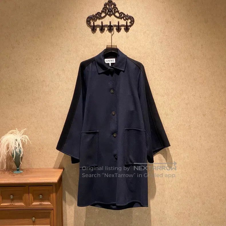 Loewe Loewe Wool Long Coat Size XS / US 0-2 / IT 36-38 - 1 Thumbnail