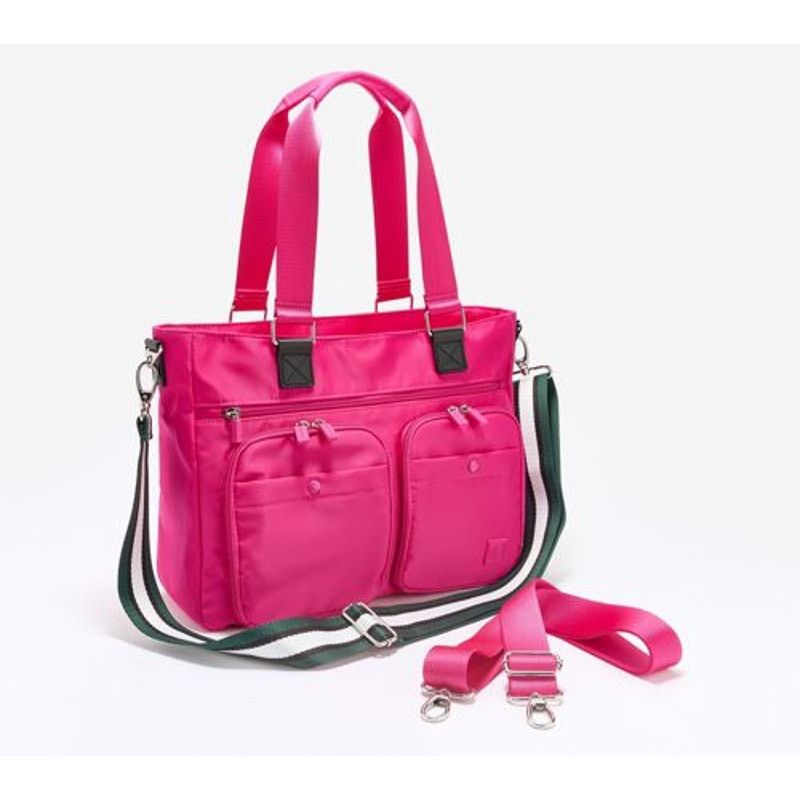 Other IHKWIP Cargo Catchall Tote No Crossbody Strap Ruby Berry Size ONE SIZE - 12 Thumbnail