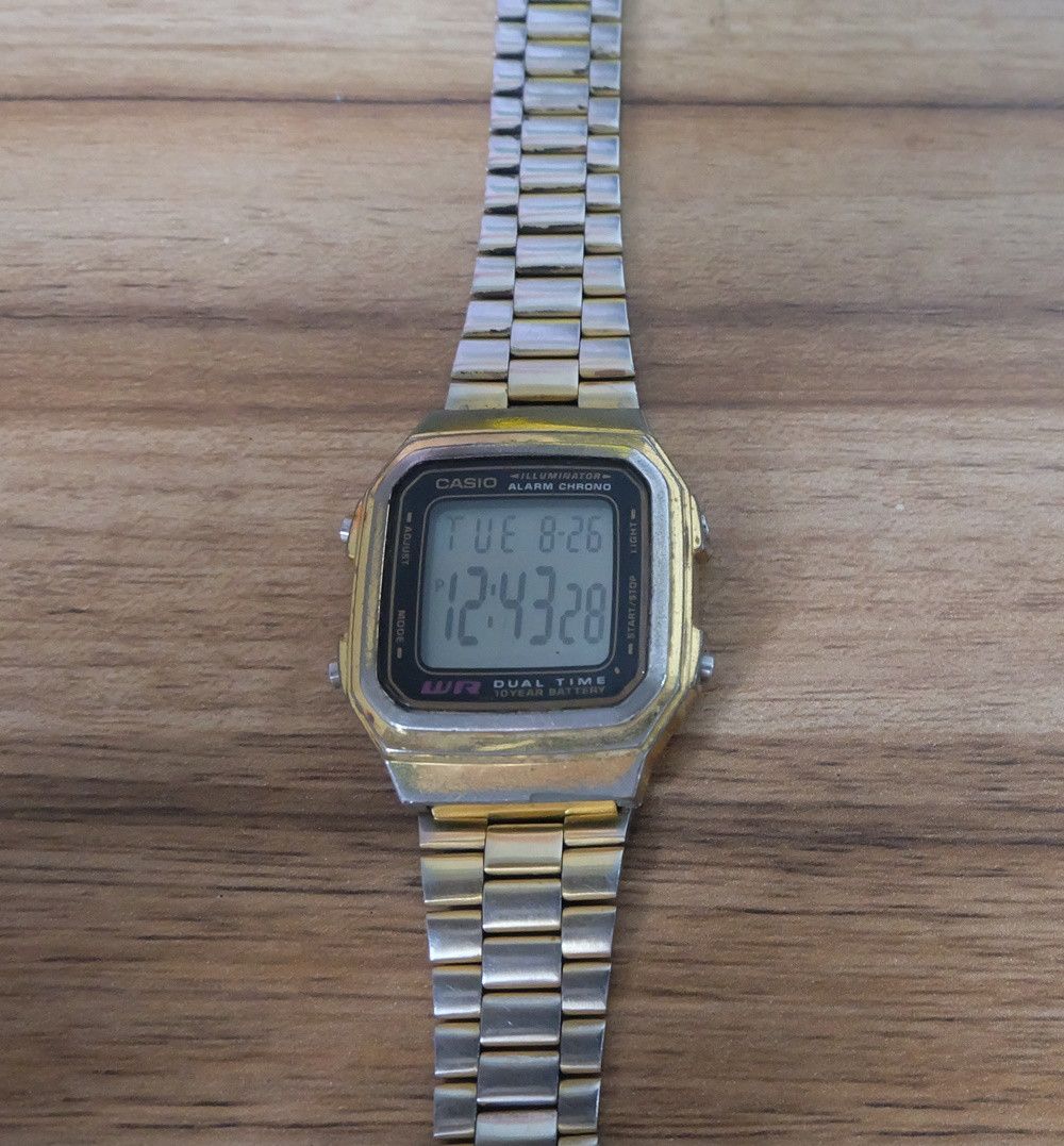 Casio Casio A178W Digital Watch Size ONE SIZE - 1 Thumbnail