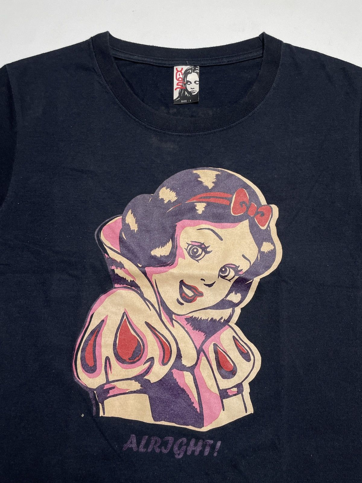 Hysteric Glamour 2000’s Xgirl X Disney - Snow White Graphic Tshirt Size US S / EU 44-46 / 1 - 2 Thumbnail