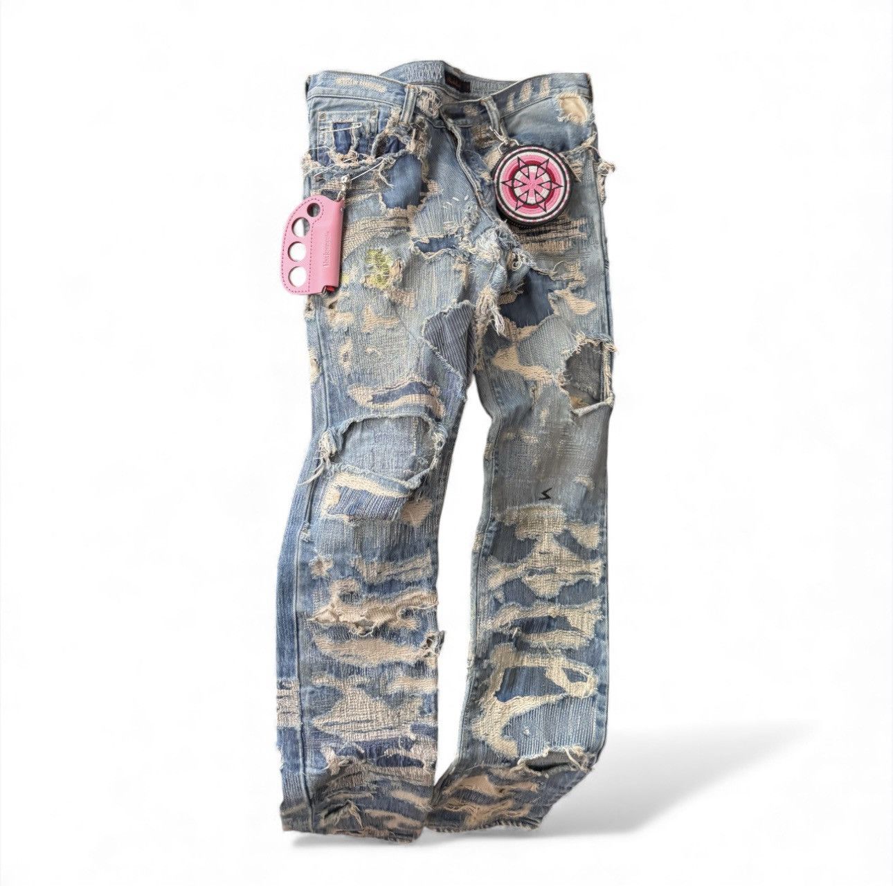 Undercover Undercover Aw2005 Arts & Crafts 85 Denim Size US 32 / EU 48 - 1 Thumbnail