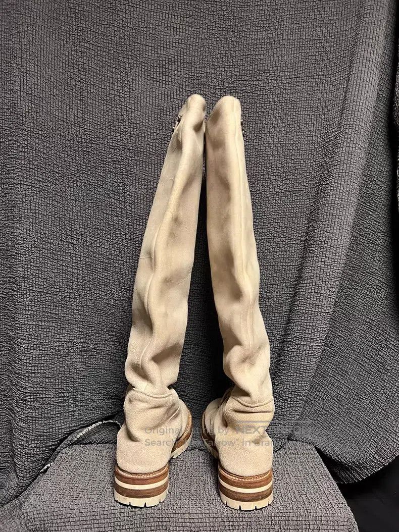 Rick Owens Rick Owens Elephant Leg Police Boots Size US 6 / EU 39 - 5 Thumbnail