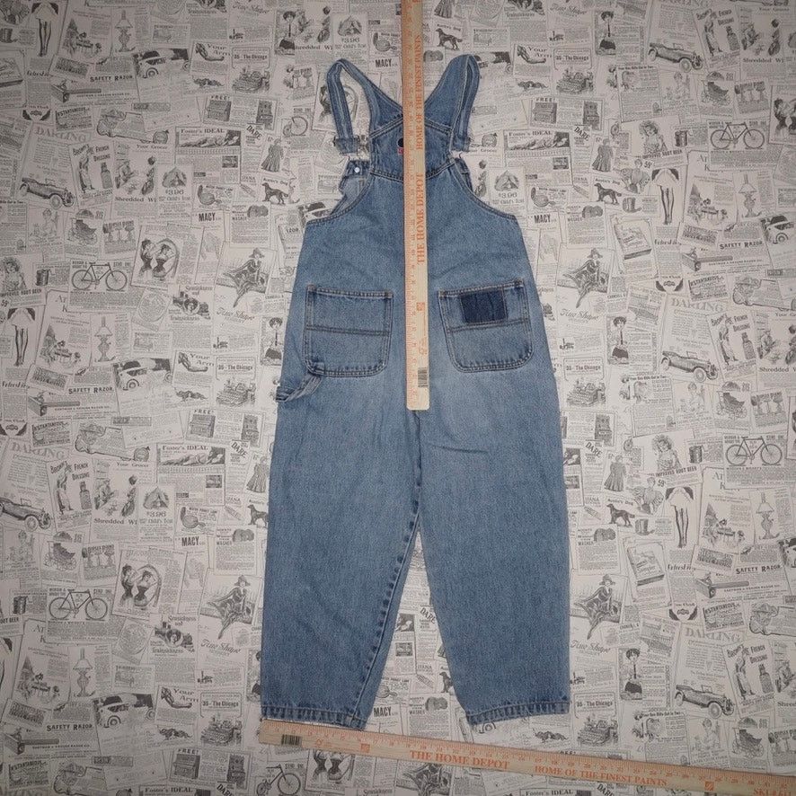 Mickey & Co. Large-Vintage Y2K Disneyland Mickey Mouse Youth 90s Overalls Size L / US 10 / IT 46 - 3 Thumbnail