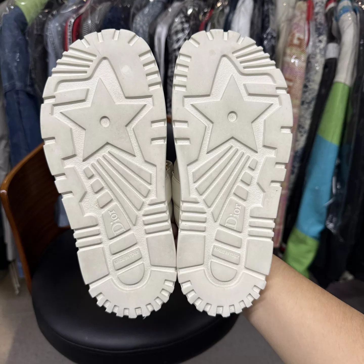 Dior Dior ACT White Velcro Sandals Women's 37 Near New Size US 6.5 / IT 36.5 - 9 Thumbnail