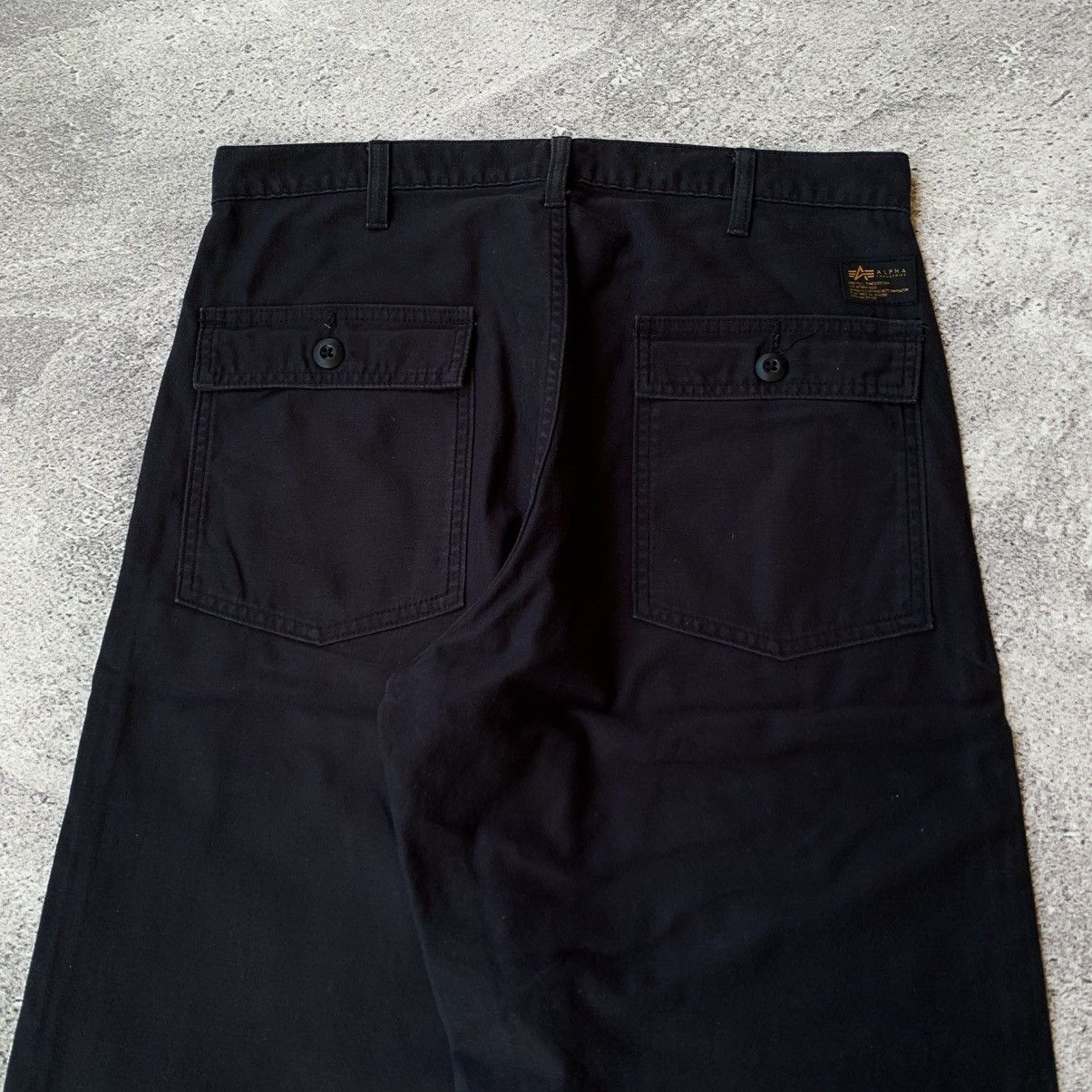 Alpha Industries × Vintage Alpha Industries Fatigue Pants Size US 32 / EU 48 - 4 Thumbnail