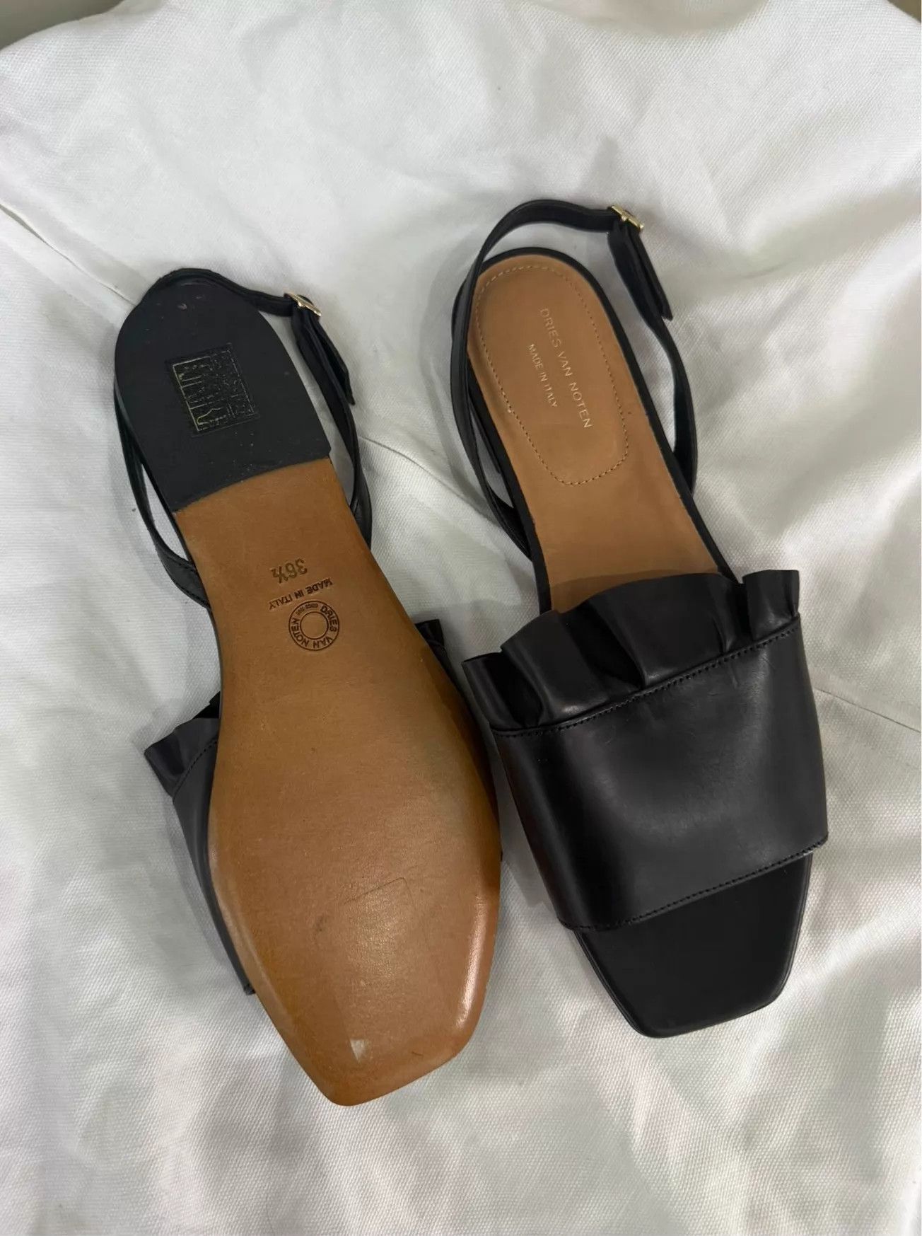 Dries Van Noten DVN sandals 36.5 95 new authentic Size US 6 / IT 36 - 3 Thumbnail