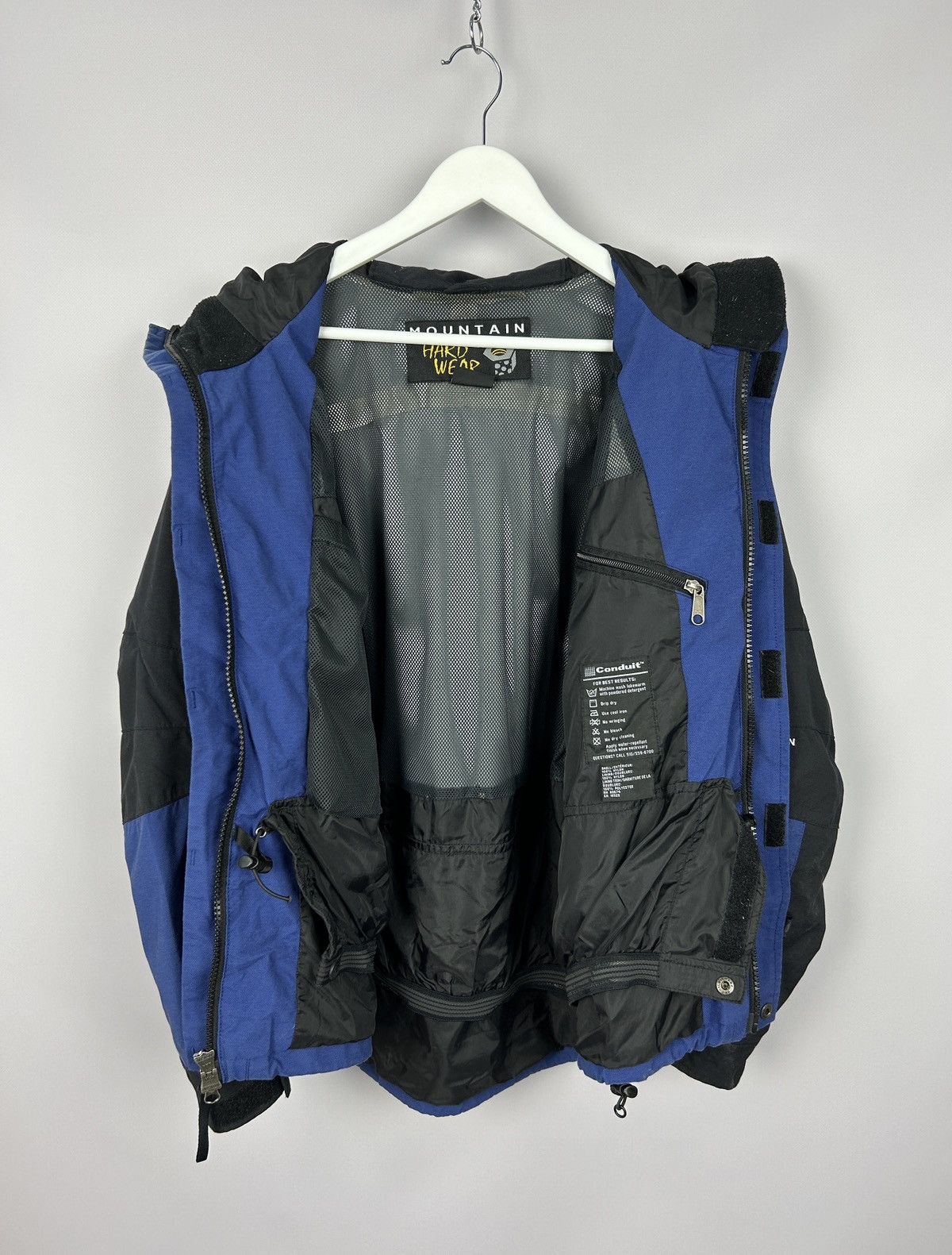 Mountain Hardwear Mountain Hardwear Jacket Blue Conduit Full Zip Hooded Size S Size US S / EU 44-46 / 1 - 16 Thumbnail
