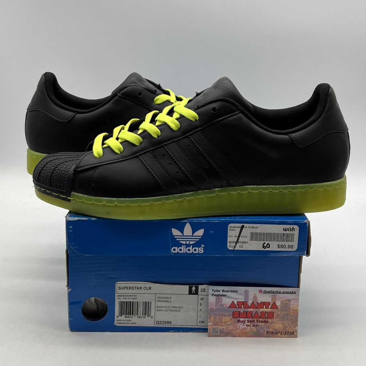 Adidas Superstar clr Size US 12 / EU 45 - 1 Thumbnail