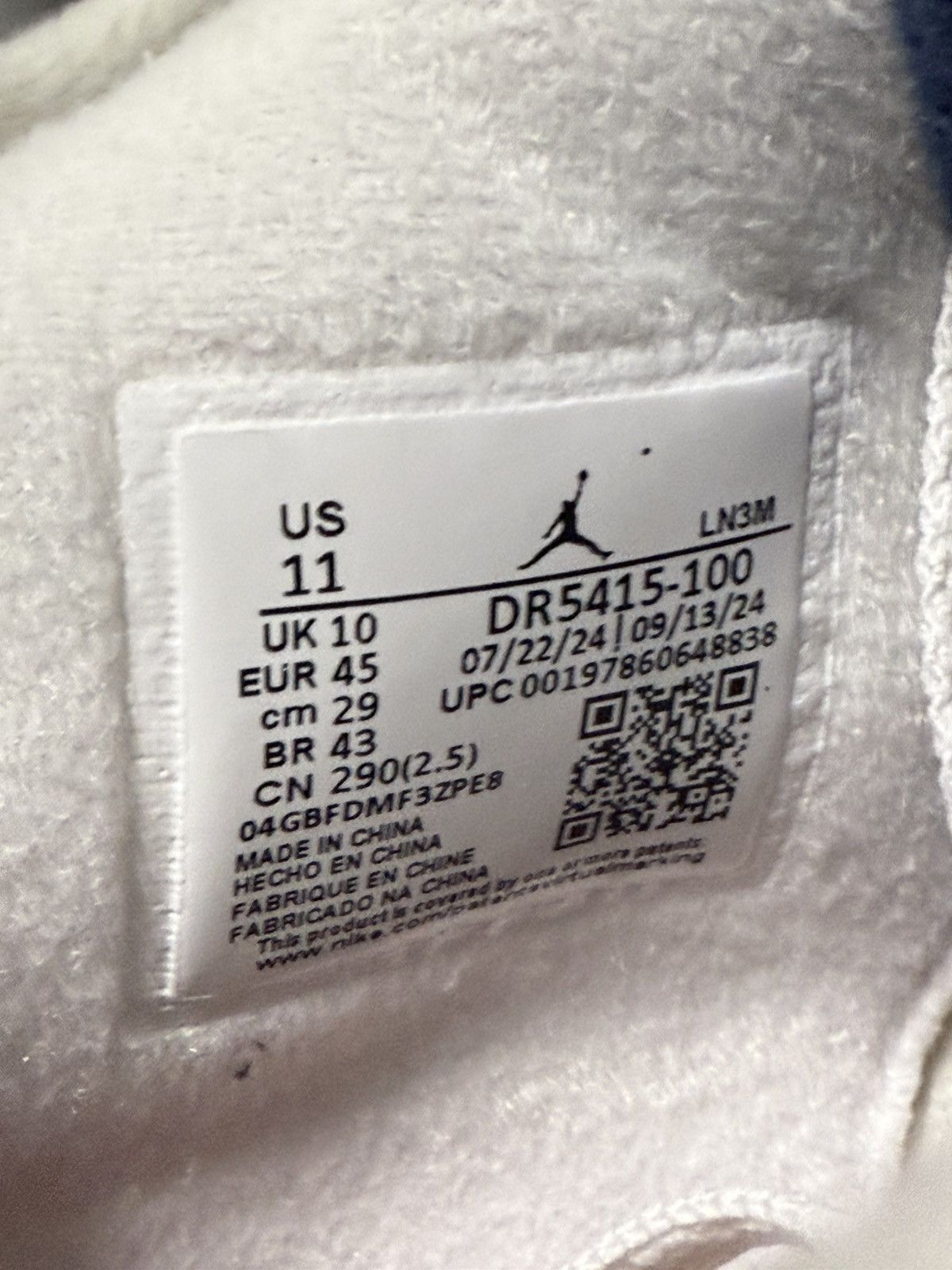 Jordan Brand Air Jordan 4 Retro SB Navy DR5415-100 Size US 11 / EU 44 - 7 Thumbnail