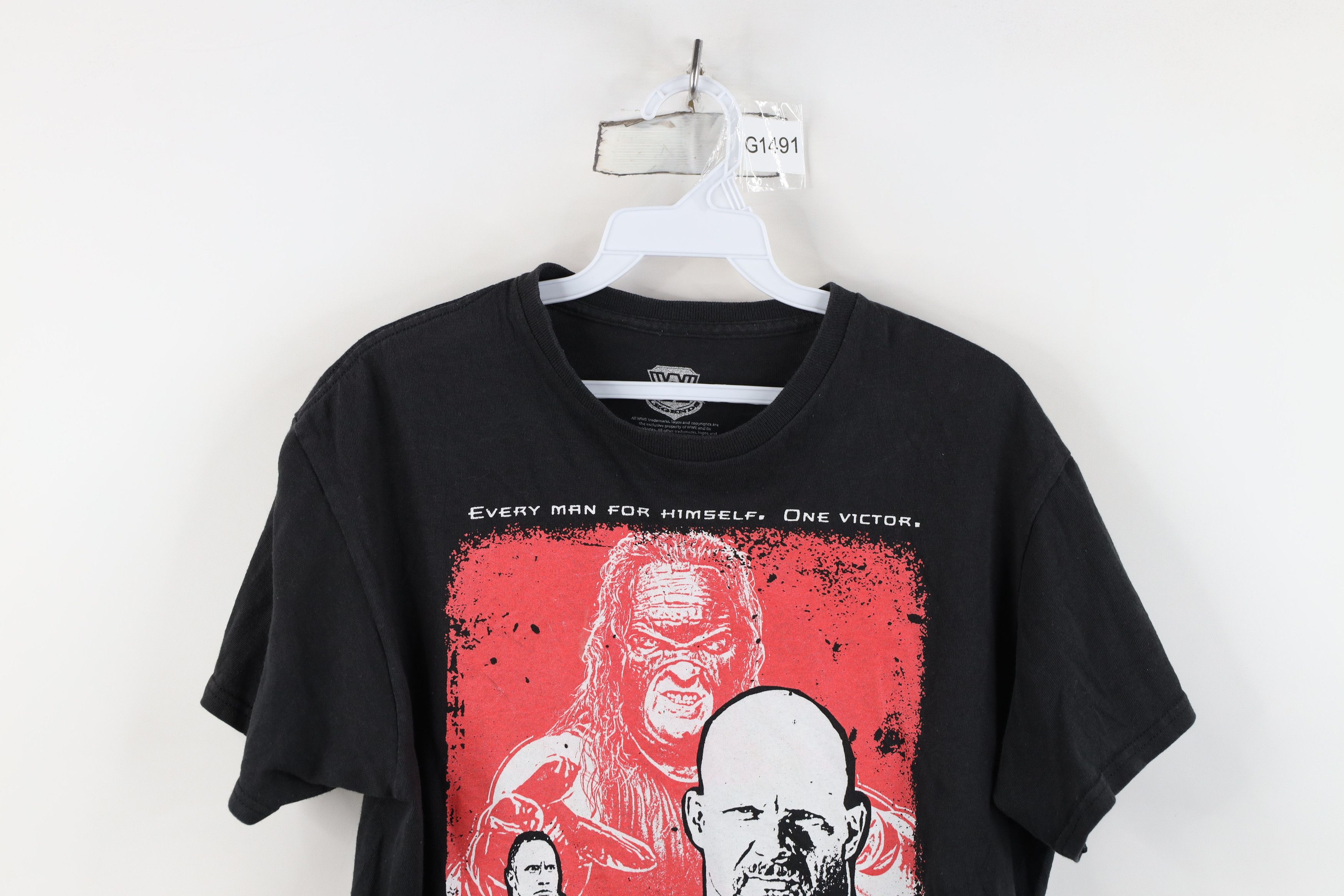 Vintage Retro WWF WWE Royal Rumble Stone Cold The Rock Kane T-Shirt Size US M / EU 48-50 / 2 - 2 Thumbnail