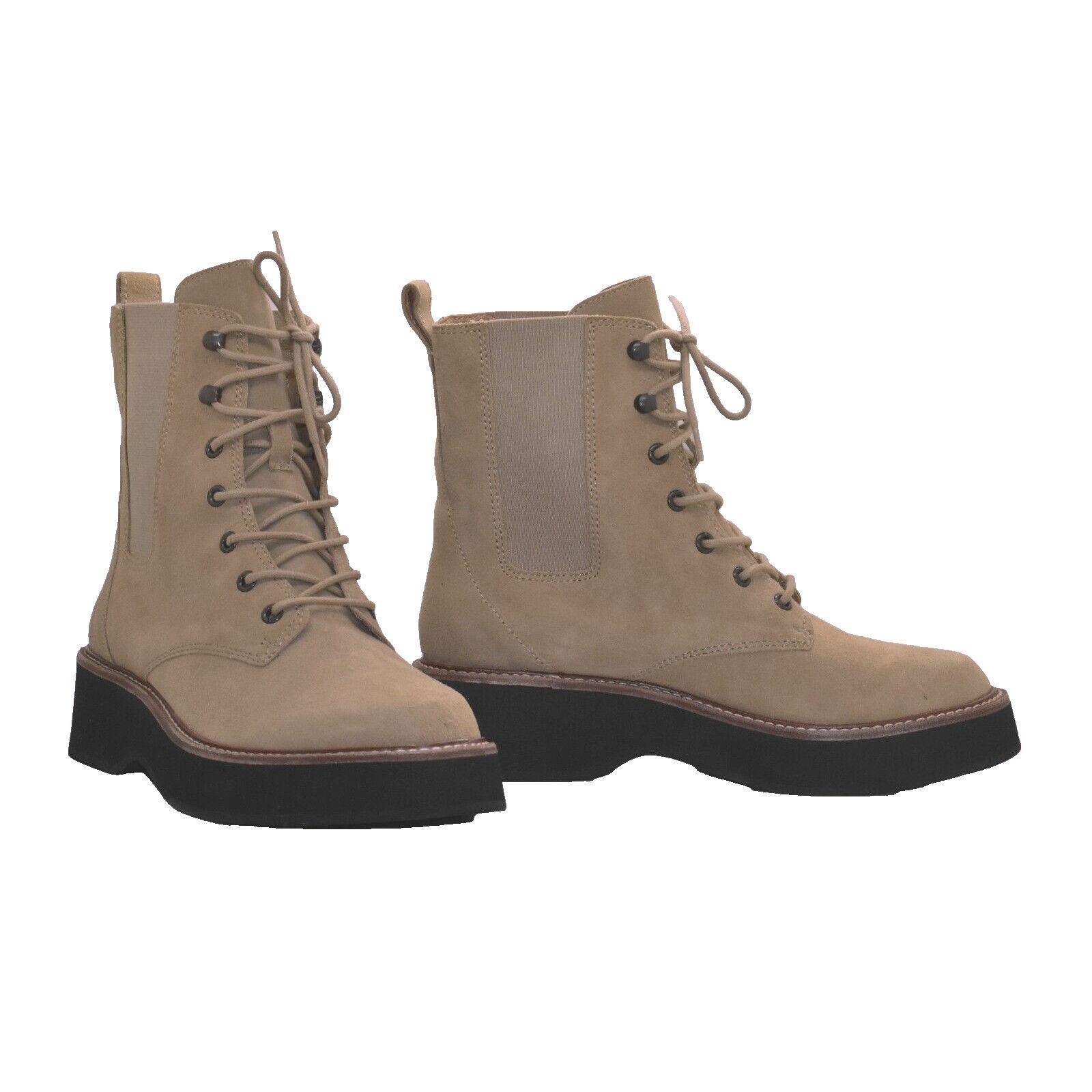 Madewell NEW MADEWELL The Helen Sand Suede Chelsea Boots Sz 6.5 $198 Size US 6.5 / IT 36.5 - 1 Thumbnail