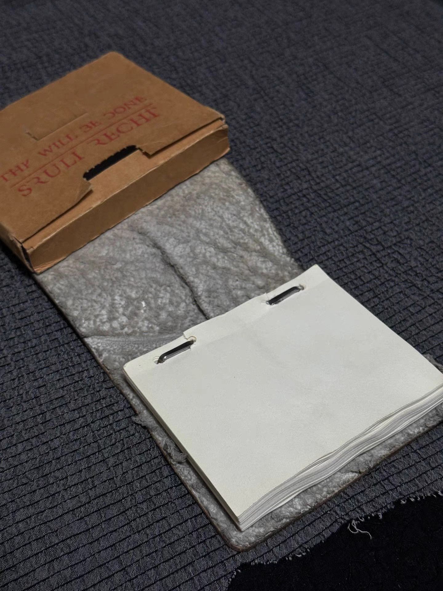 Sruli Recht Sruli Recht Icelandic Wild Sealskin Notebook Size ONE SIZE - 9 Thumbnail