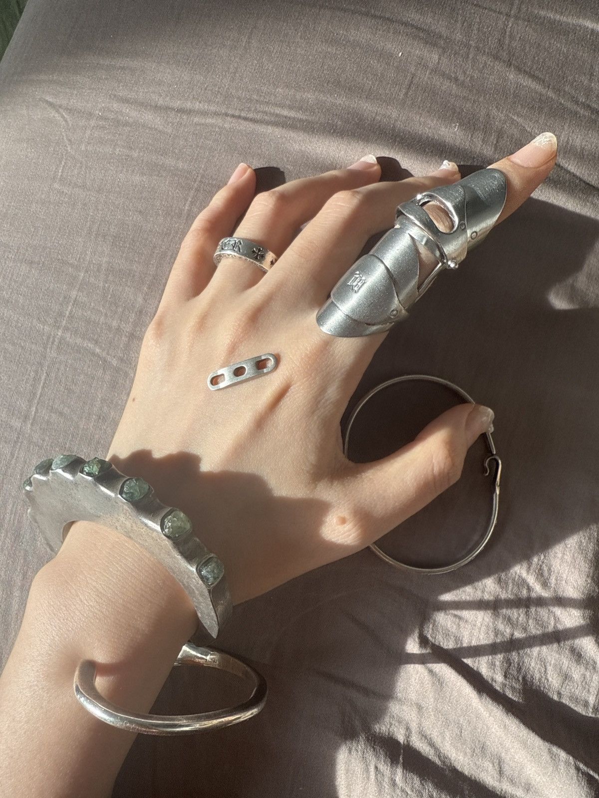 Parts of 4 men/women turquoise bracelet