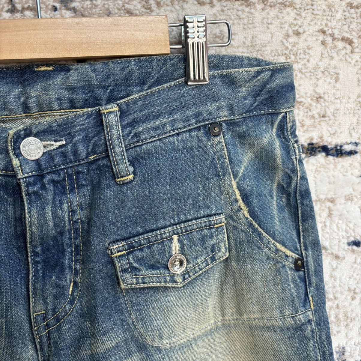 Hysteric Glamour Vintage Hysteric Glamour Denim Short Pants Size US 31 - 4 Thumbnail