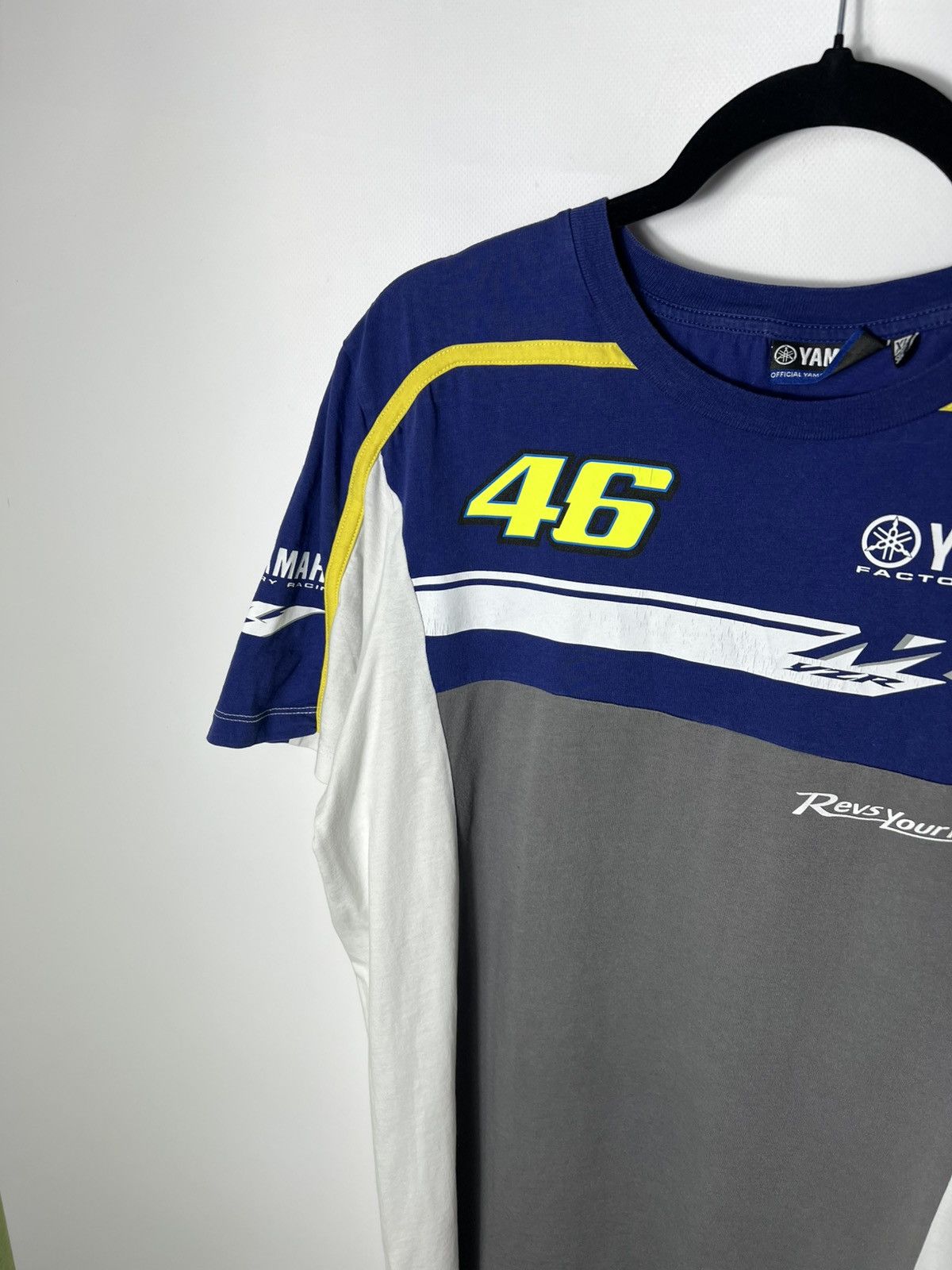 Yamaha Yamaha The Doctor Valentino Rossi 46 Teamware Moto T-Shirt Size US XL / EU 56 / 4 - 4 Thumbnail