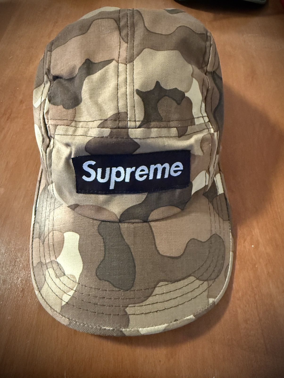 Supreme 2004 Supreme Tan Bubble Camp Cap Size ONE SIZE - 2 Thumbnail