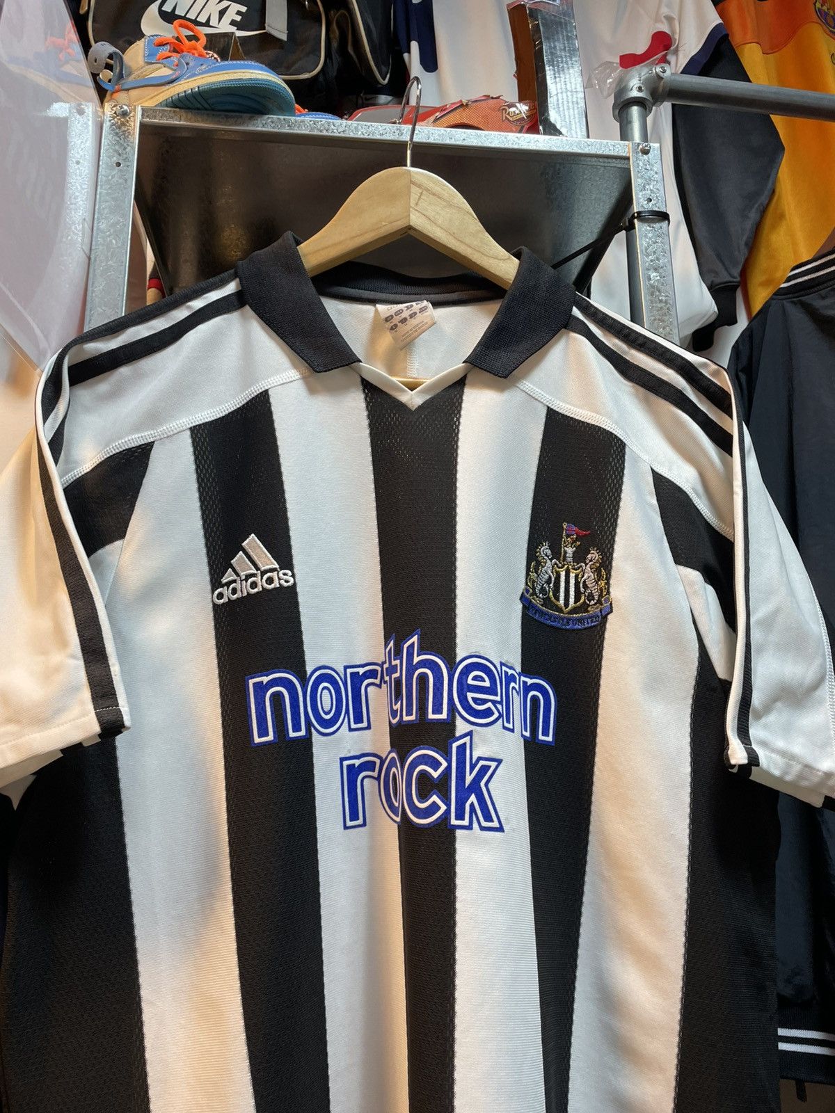 Adidas Vintage 2004-2005 Newcastle FC Home Kit Size US L / EU 52-54 / 3 - 2 Thumbnail
