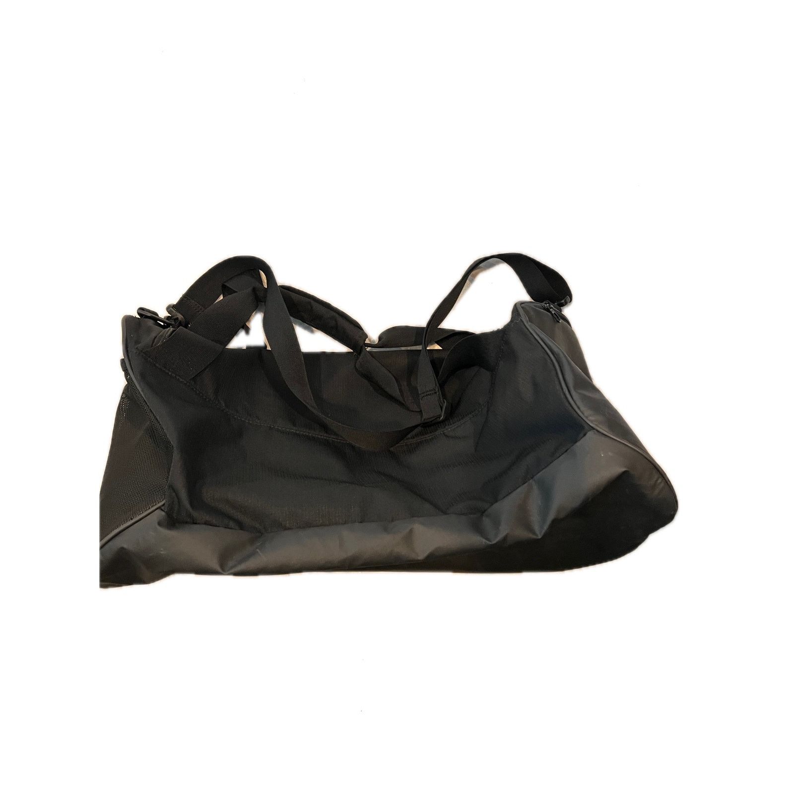 Nike Nike Brasilia 9.5 Black Medium 60L Duffel Gym Bag Size ONE SIZE - 3 Thumbnail