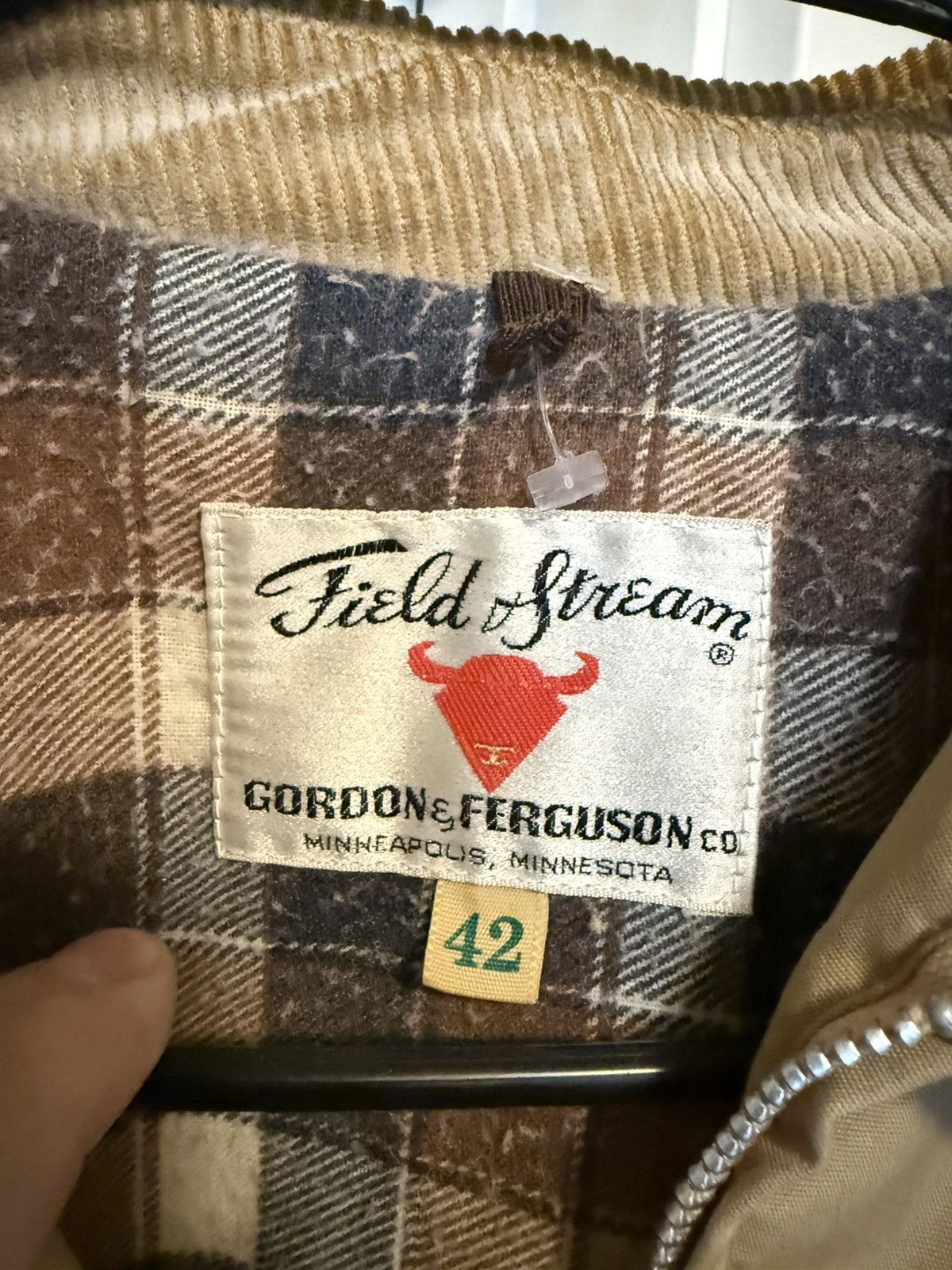 Field & Stream 1950s Field & Stream Mens Jacket cowboy rope western vintage Size US L / EU 52-54 / 3 - 7 Thumbnail