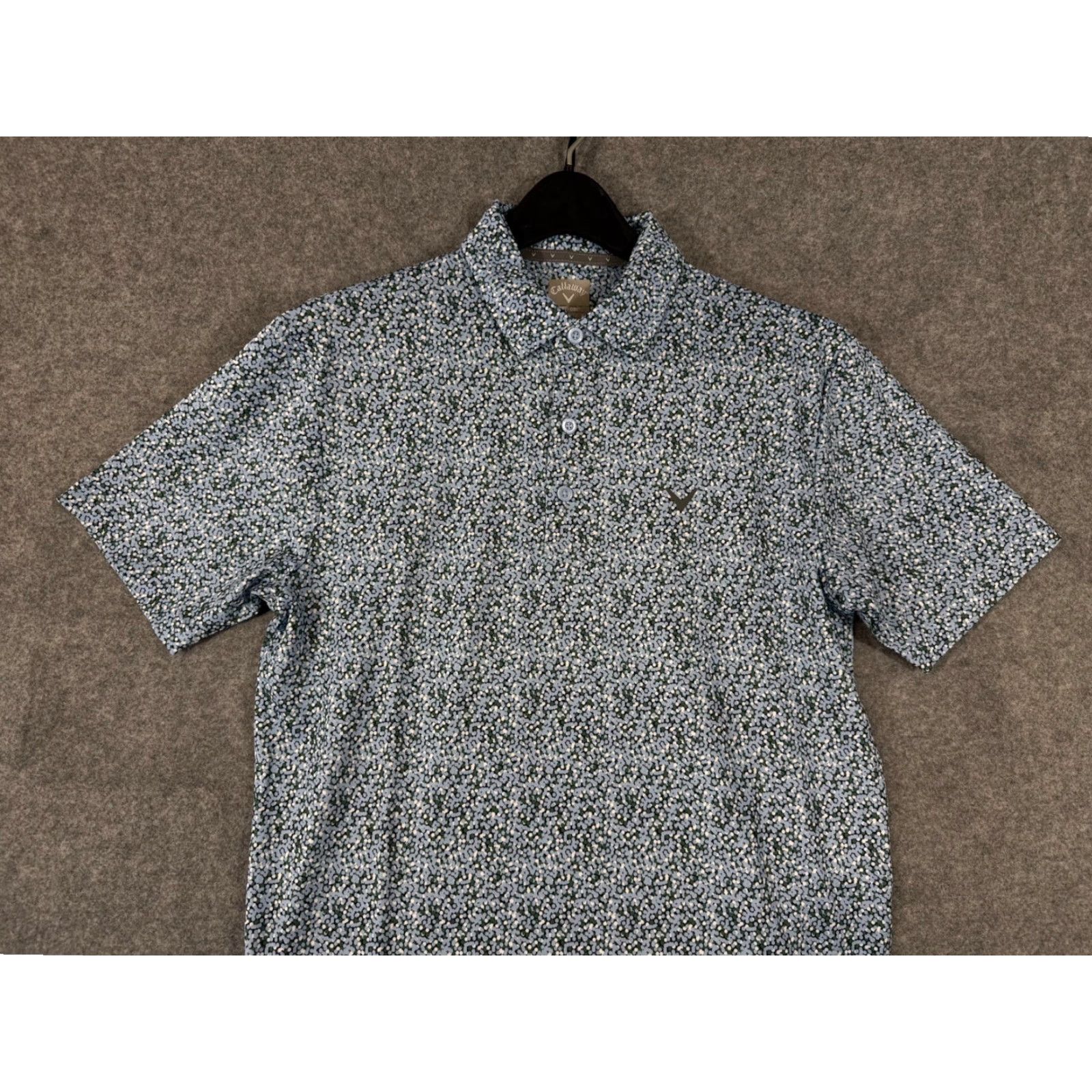 Callaway Callaway Polo Shirt Mens Small Blue Green Stretch Golf Performance Opti-Dri Short Sleeve Logo NWOT Size US S / EU 44-46 / 1 - 4 Thumbnail