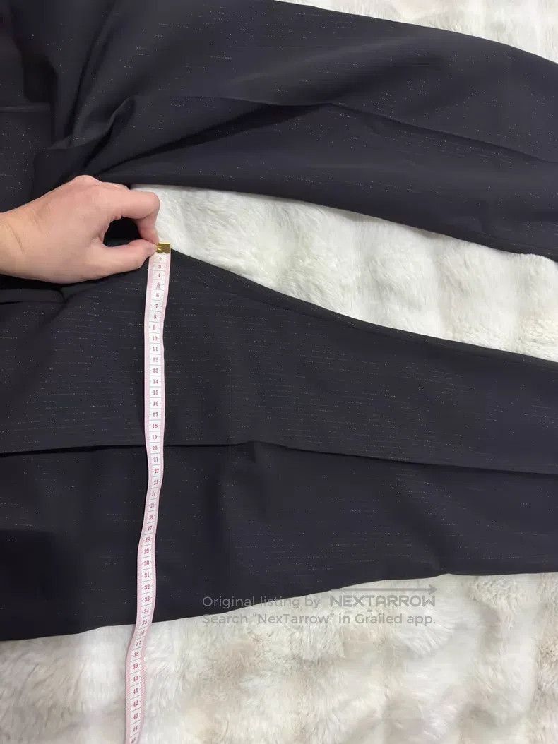 Saint Laurent Paris Saint Laurent Paris Double Pleat Slim Fit Shimmer Men's Tr Size US 36 / EU 52 - 8 Thumbnail