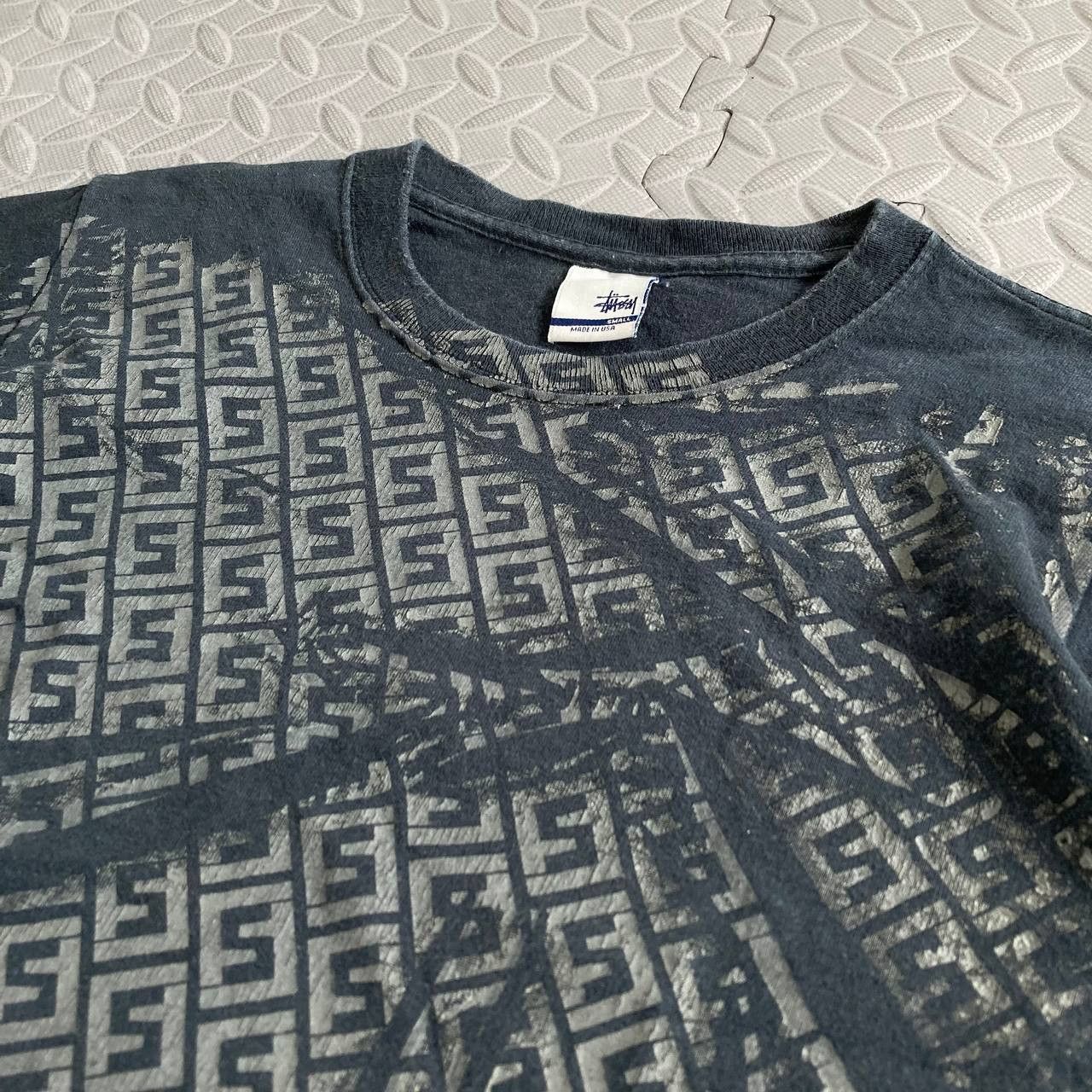 Stussy Vintage ‘Fendi’ Monogram Spiral Tee Size US XS / EU 42 / 0 - 5 Thumbnail