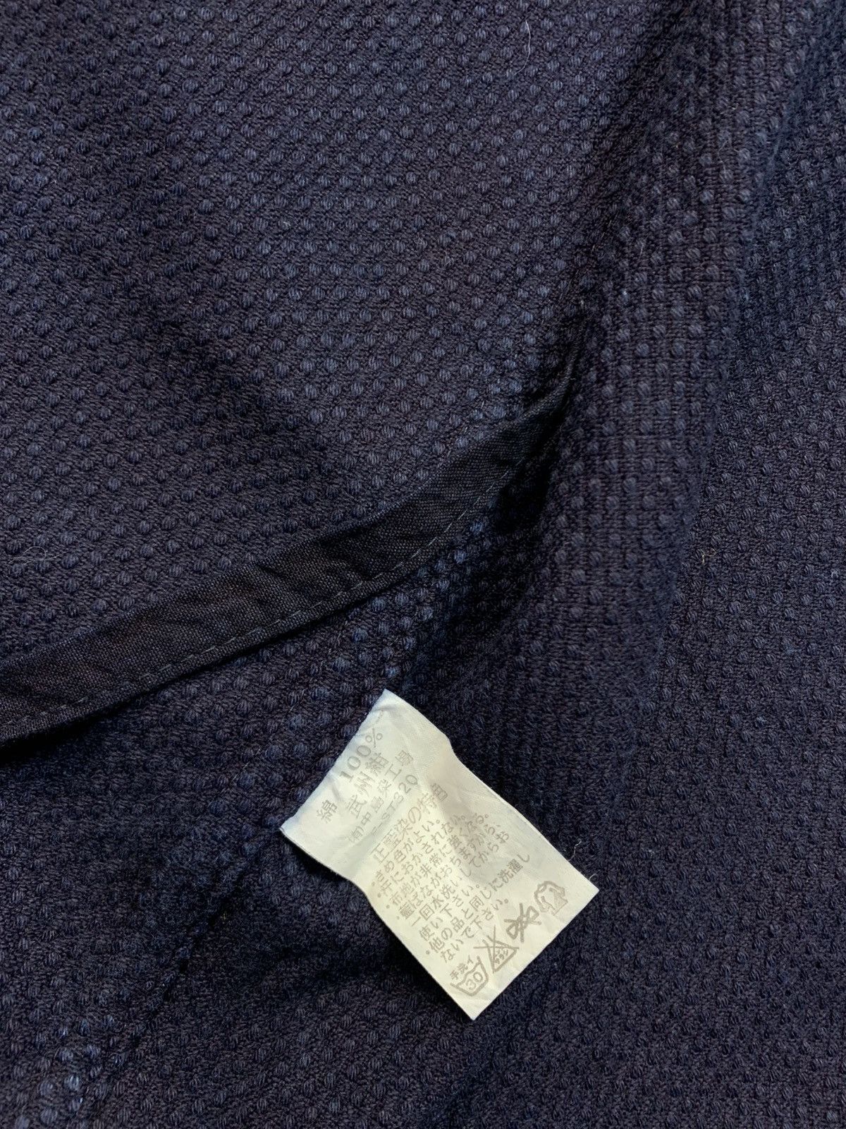 Other Sashiko Noragi Haori Heavy Denim Robe Kimono Boro Kendo Size US L / EU 52-54 / 3 - 7 Thumbnail