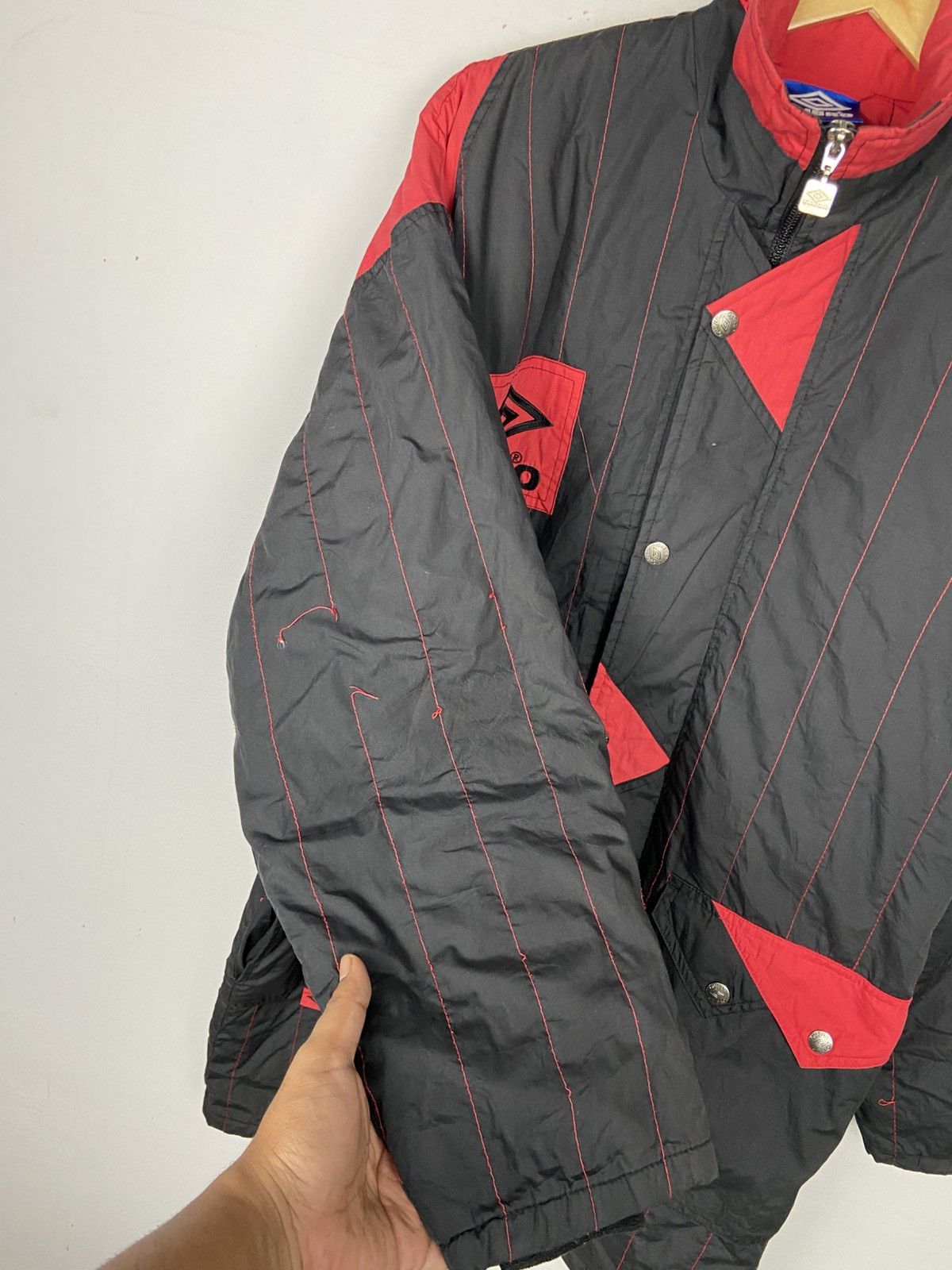 Vintage VINTAGE UMBRO BIG LOGO JACKET Size US XL / EU 56 / 4 - 5 Thumbnail