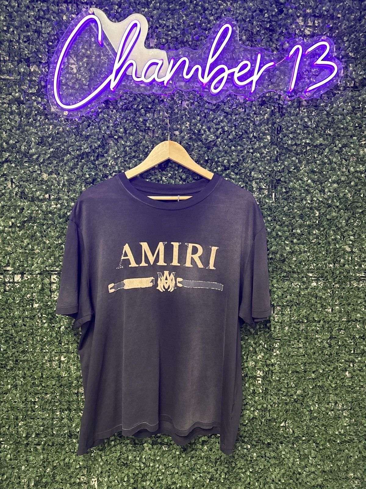 image of Amiri Logo Tee in Black, Men's (Size XL)