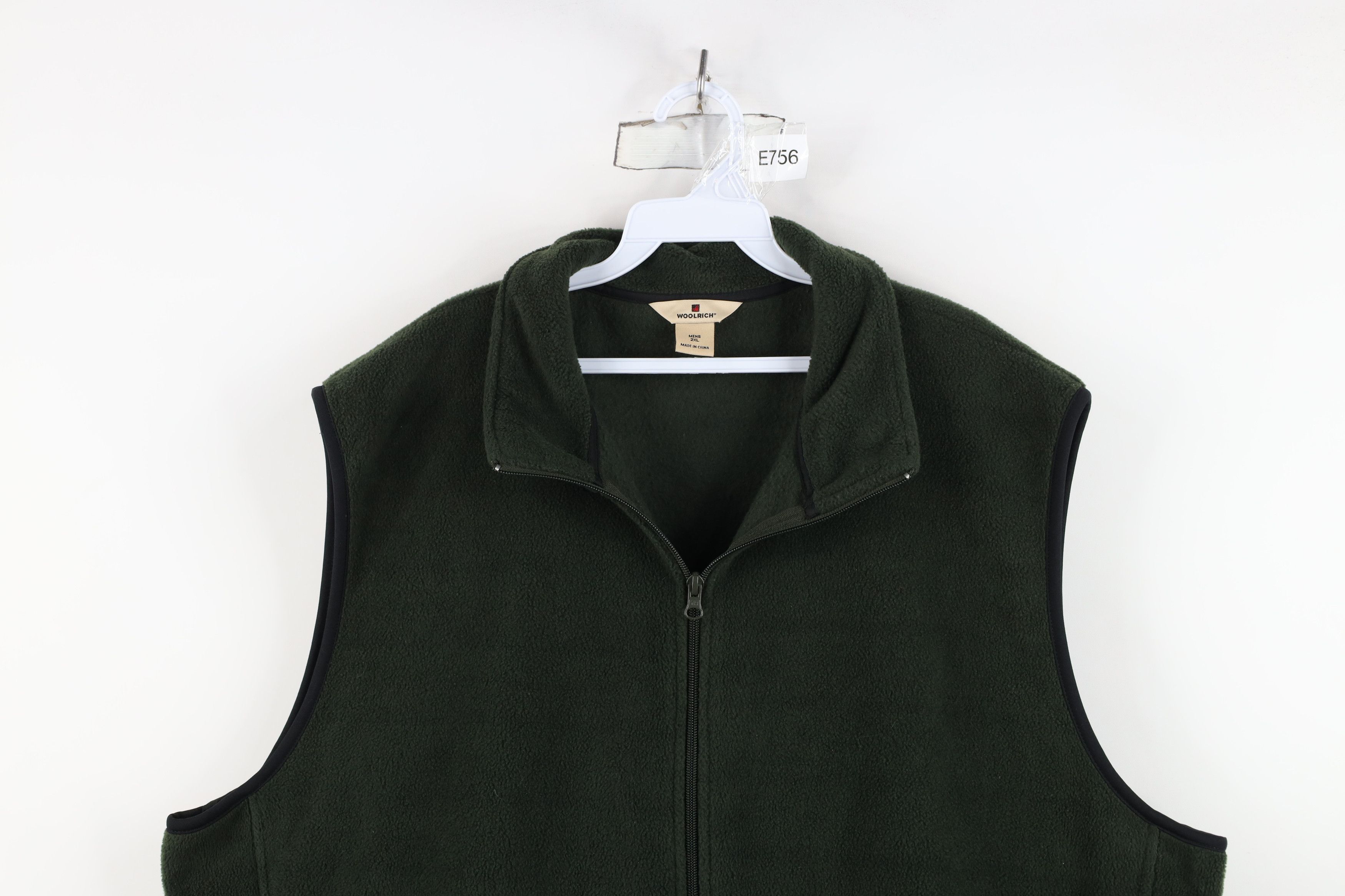 Woolrich Woolen Mills Vintage 90s Woolrich Fleece Full Zip Fleece Vest Jacket Size US XXL / EU 58 / 5 - 2 Thumbnail