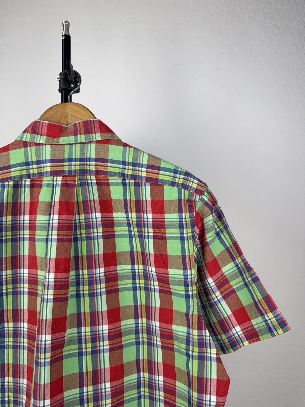 Polo Ralph Lauren Vintage 90s PRL Polo Ralph Lauren Madras Plaid Shirt Size US L / EU 52-54 / 3 - 9 Thumbnail