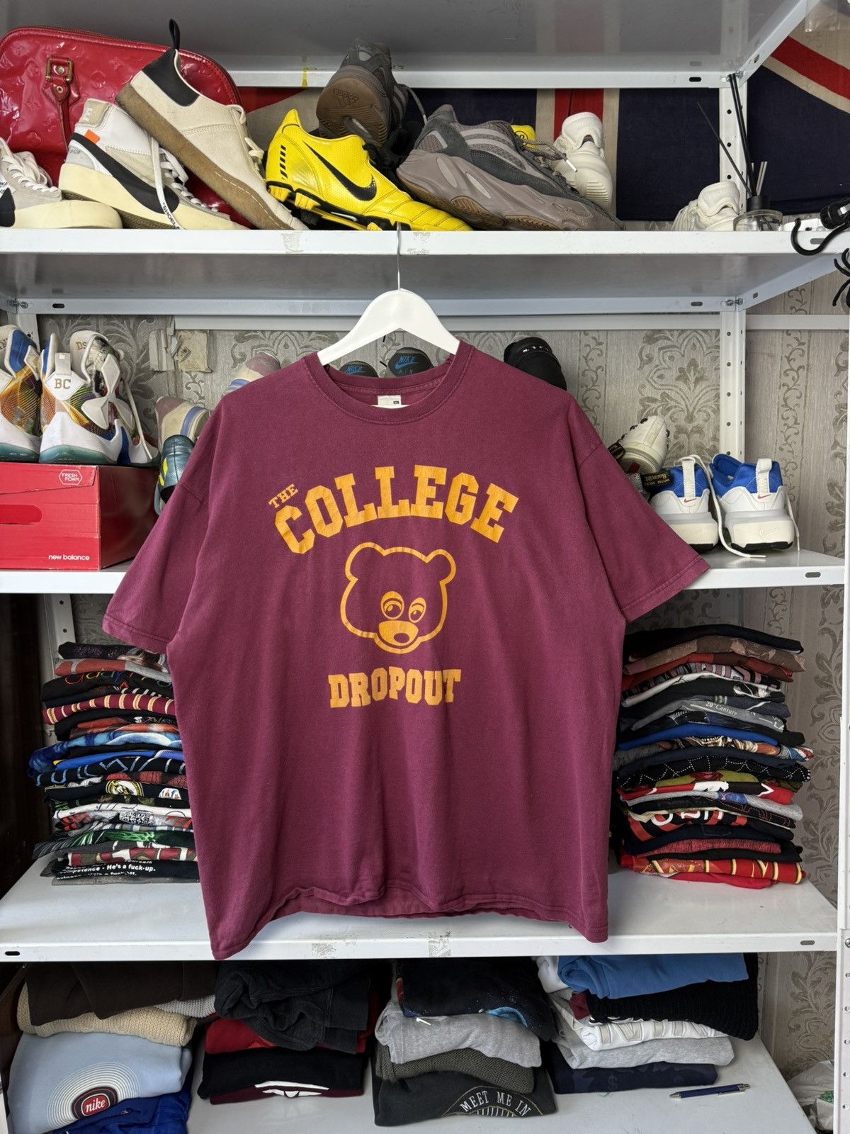 Kanye West Vintage Kanye west college dropout album promo tee 