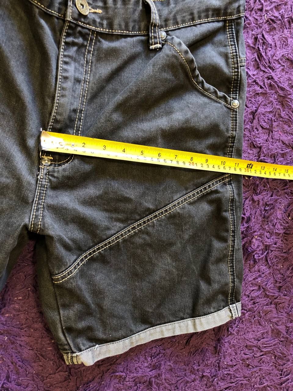 G-Star Y2K denim shorts #96 streetwear Vintage G-Star Raw Size US 32 / EU 48 - 12 Thumbnail